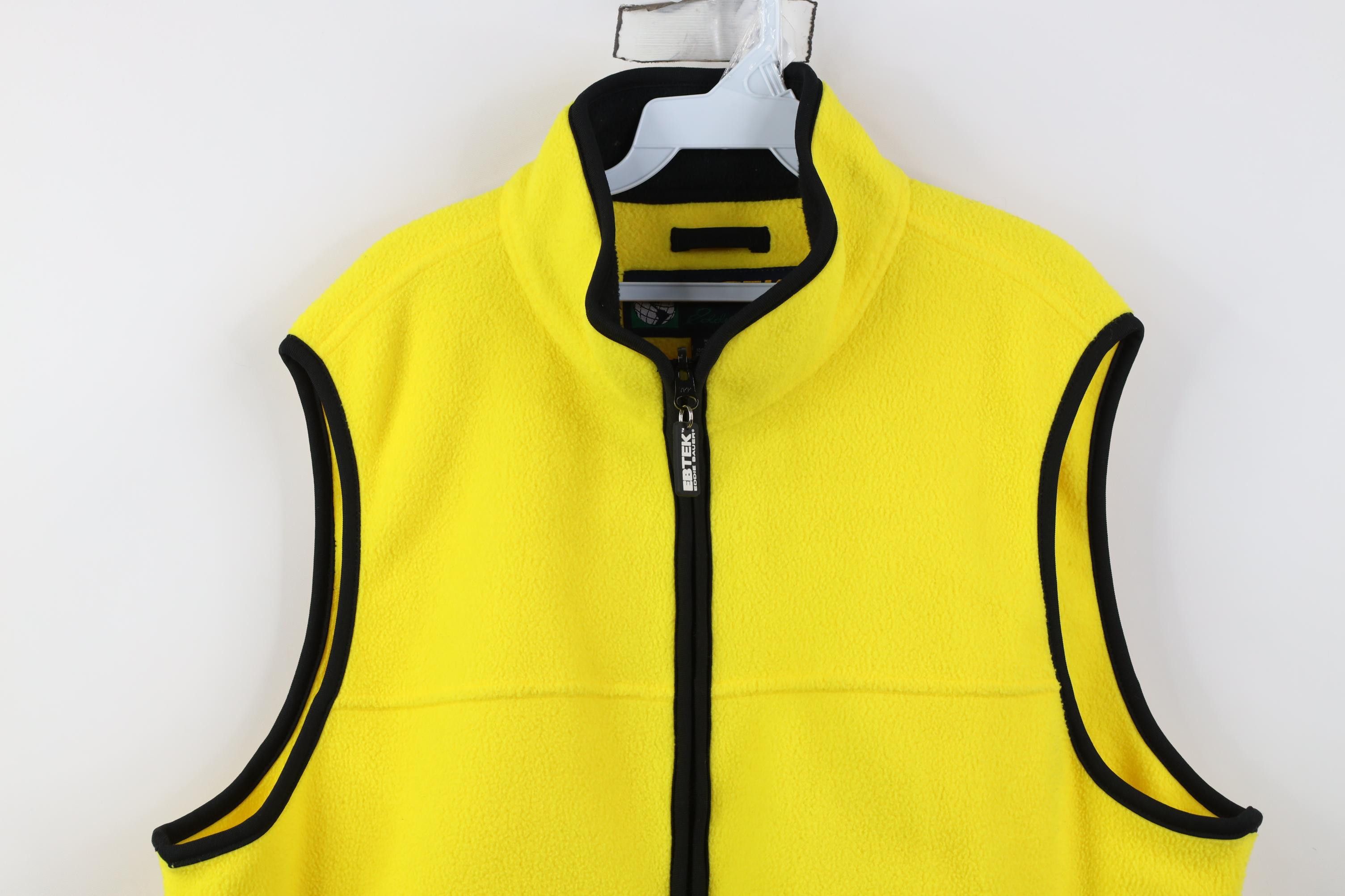 Eddie Bauer Vintage 90s Eddie Bauer EbTek Full Zip Fleece Vest Jacket Size US L / EU 52-54 / 3 - 2 Thumbnail