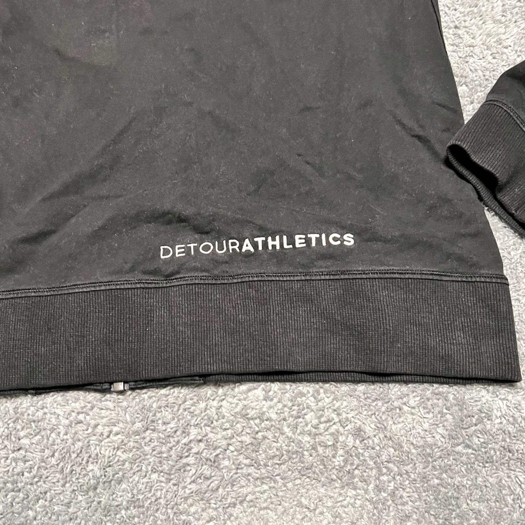 Lululemon Lululemon License To Train Hoodie Mens XL Black Full Zip Stretch Size US XL / EU 56 / 4 - 4 Thumbnail