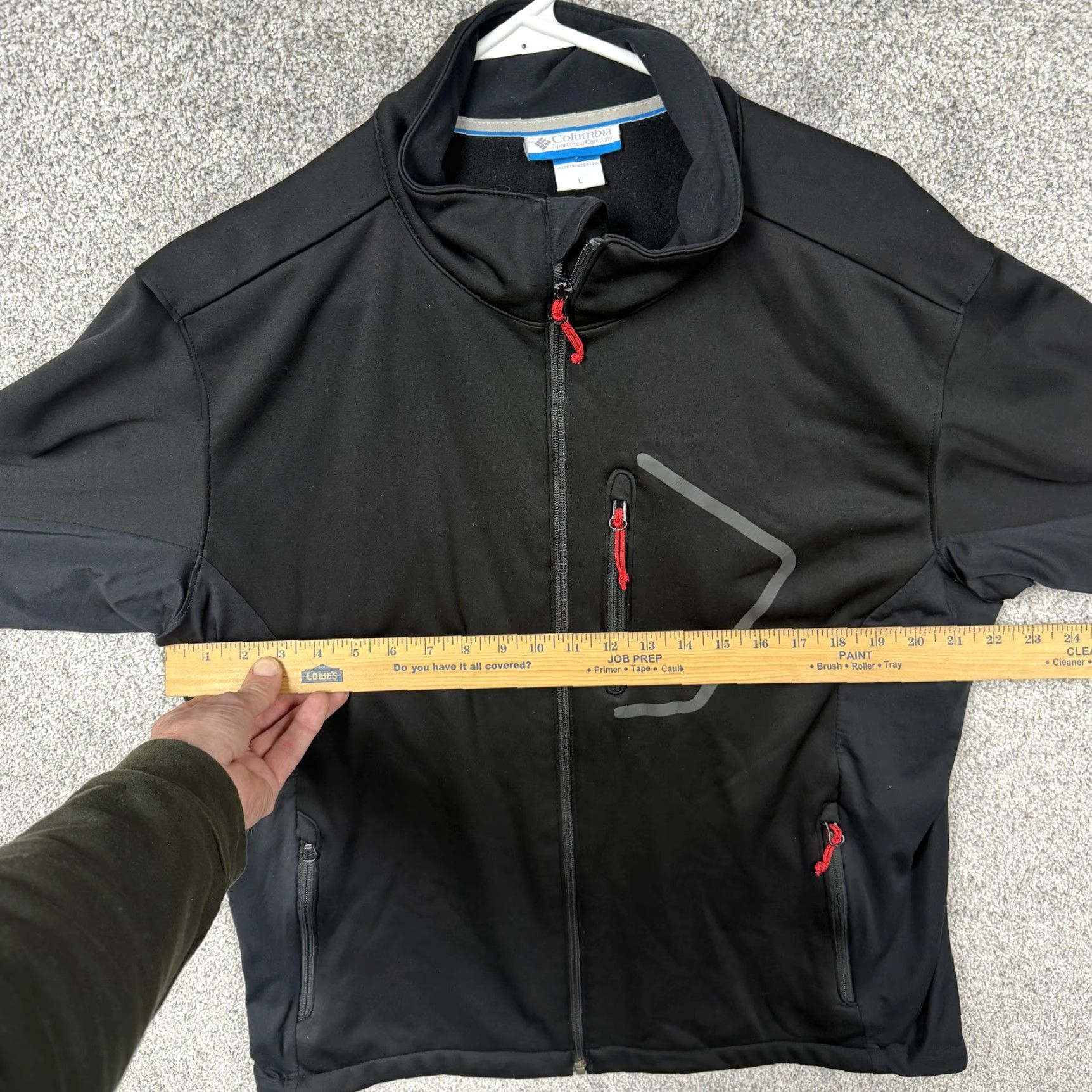 Vintage Columbia Mens Jacket L Black Omni-Shield Softshell Zip Hiking Gorpcore Size US L / EU 52-54 / 3 - 4 Thumbnail