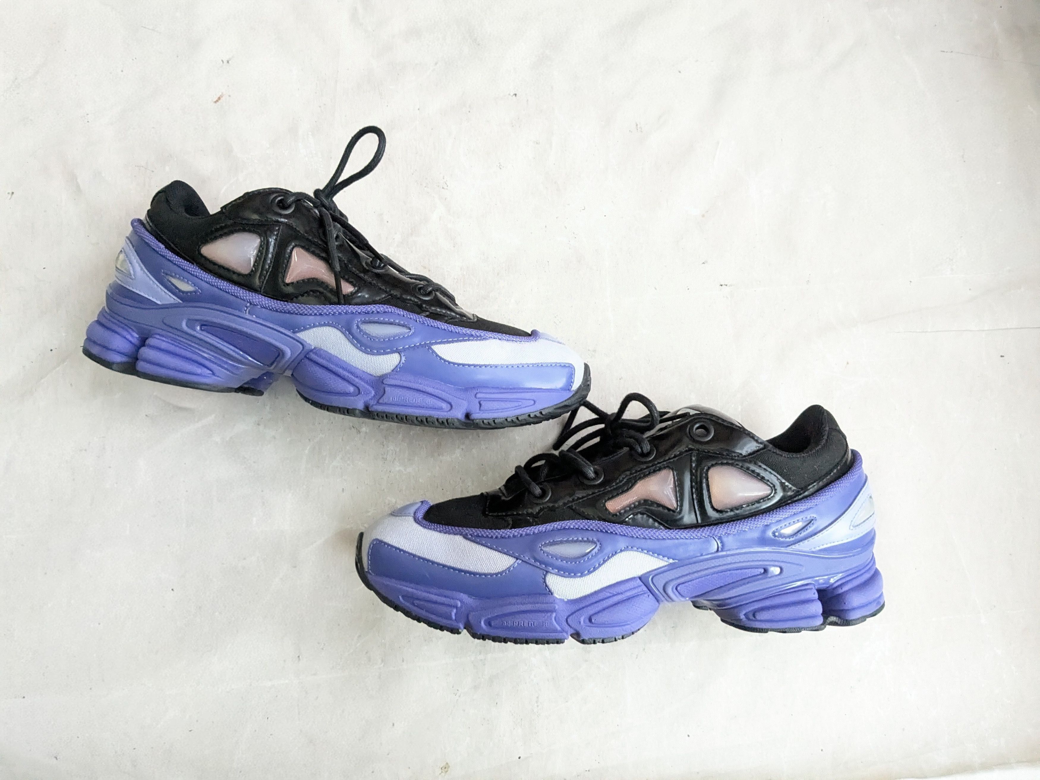 Adidas × Raf Simons Adidas Raf Simons Ozweego 3 Purple Black 11.5 B22539 Size US 11.5 / EU 44-45 - 1 Thumbnail