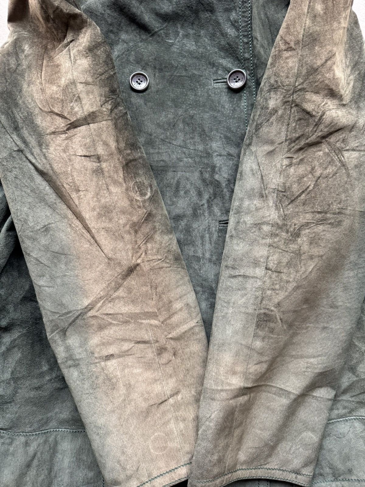 Loewe VERY RARE VINTAGE JACKET COAT LOEWE LEATHER SUEDE Size US M / EU 48-50 / 2 - 10 Thumbnail