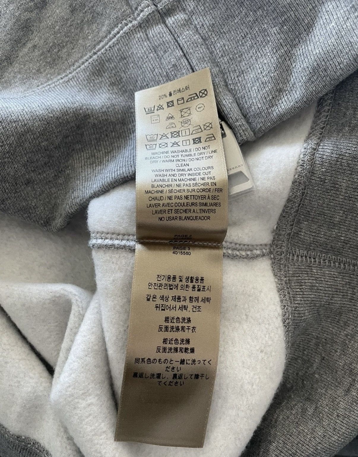 Burberry Super Runway Classic Sold Out Brand NEW Logo Hoodie Jacket Size US L / EU 52-54 / 3 - 18 Thumbnail