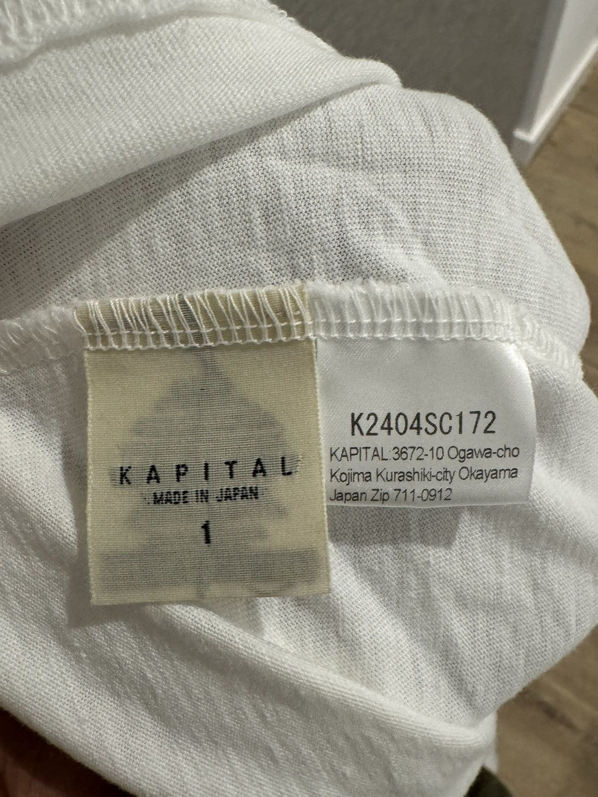 Kapital Kapital Bandana Flag Tee Size US S / EU 44-46 / 1 - 3 Thumbnail