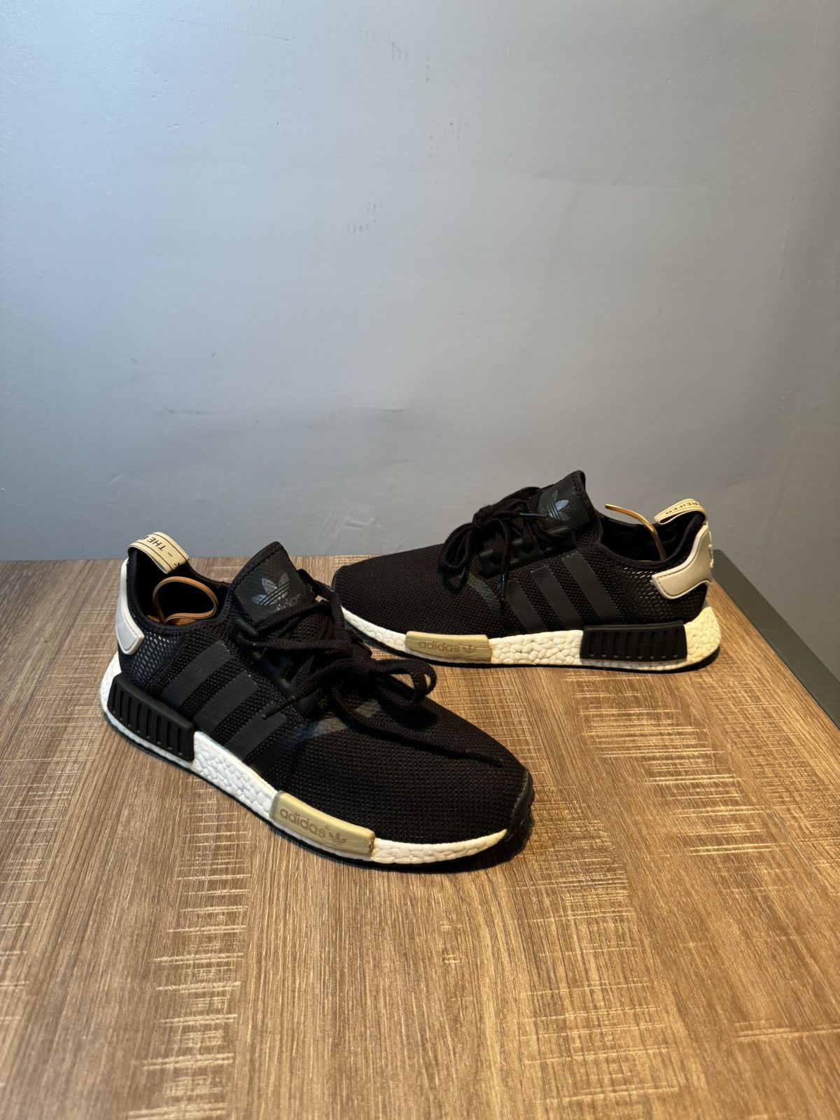 Adidas Women’s Adidas Boost NMD R1 Black Size 11 Shoes Athletic Size US 11 / IT 41 - 2 Thumbnail