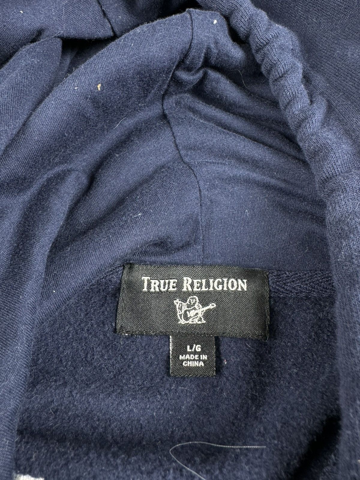 True Religion True Religion Chief Keeg Rap Mohair Logo Hoodie Sweatshirt Size US L / EU 52-54 / 3 - 9 Thumbnail