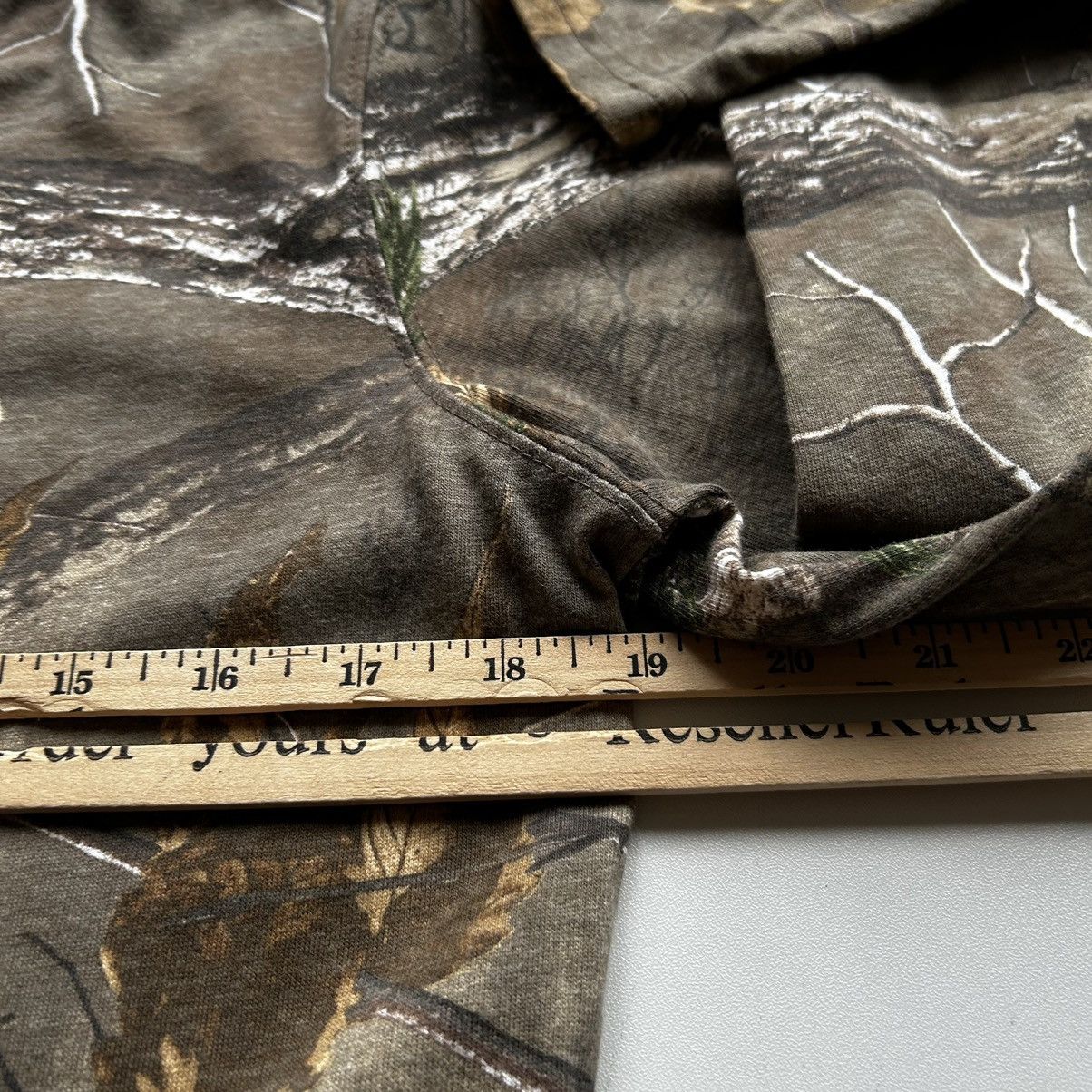 Realtree Vintage 2000s Real Tree Camouflage V Neck Long Sleeve Medium Size M / US 6-8 / IT 42-44 - 4 Thumbnail