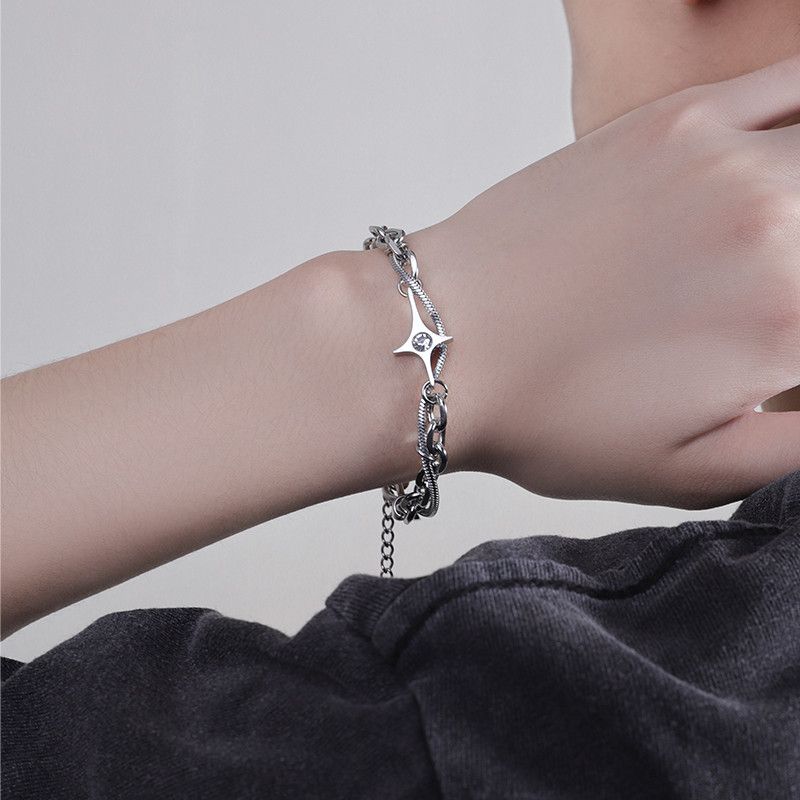 Jewelry Future Bracelet Y2K Punk Chain Gotch Bracelets Chains Size ONE SIZE - 2 Thumbnail