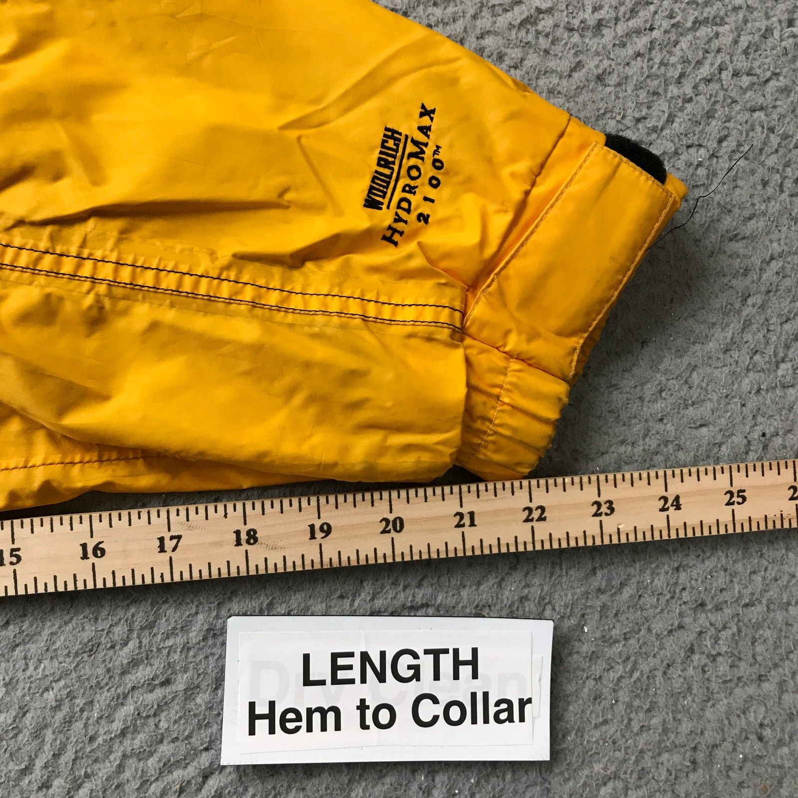 Other Woolrich Hydromax 2100 Parka Jacket Hoodie Men Large Yellow Size US L / EU 52-54 / 3 - 7 Thumbnail
