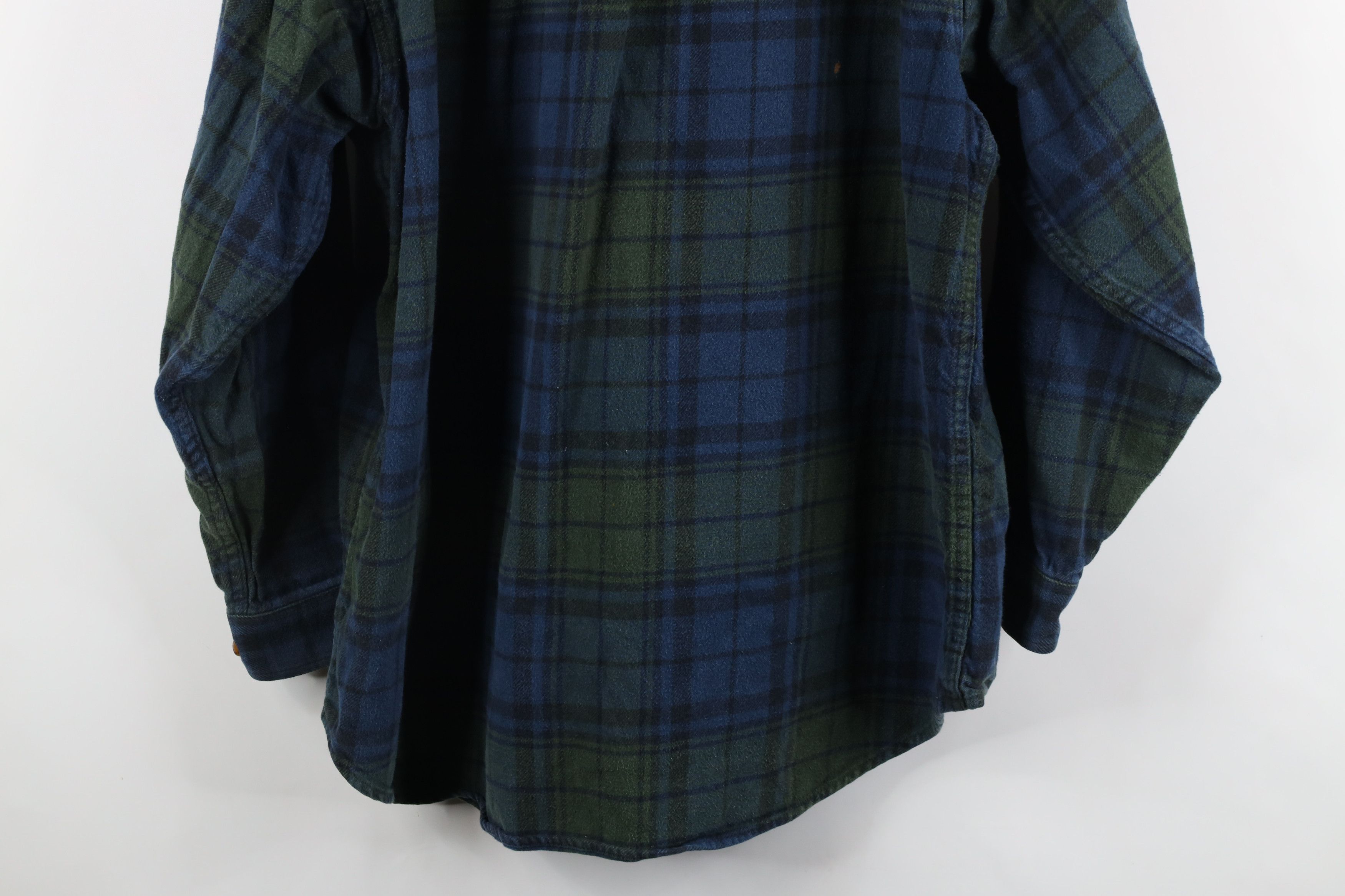 Vintage Vintage 90s Streetwear Heavyweight Flannel Button Shirt Size US XXL / EU 58 / 5 - 15 Thumbnail
