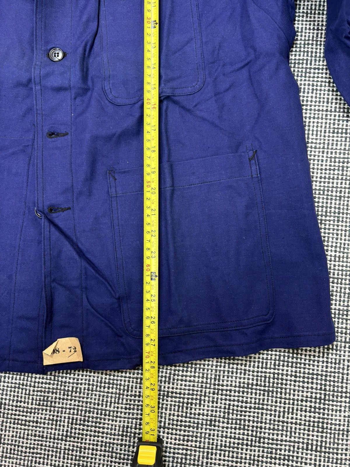 Le Laboureur 50s/60s S.N.C Saint James French Navy chore coat NOS Size US XL / EU 56 / 4 - 6 Thumbnail