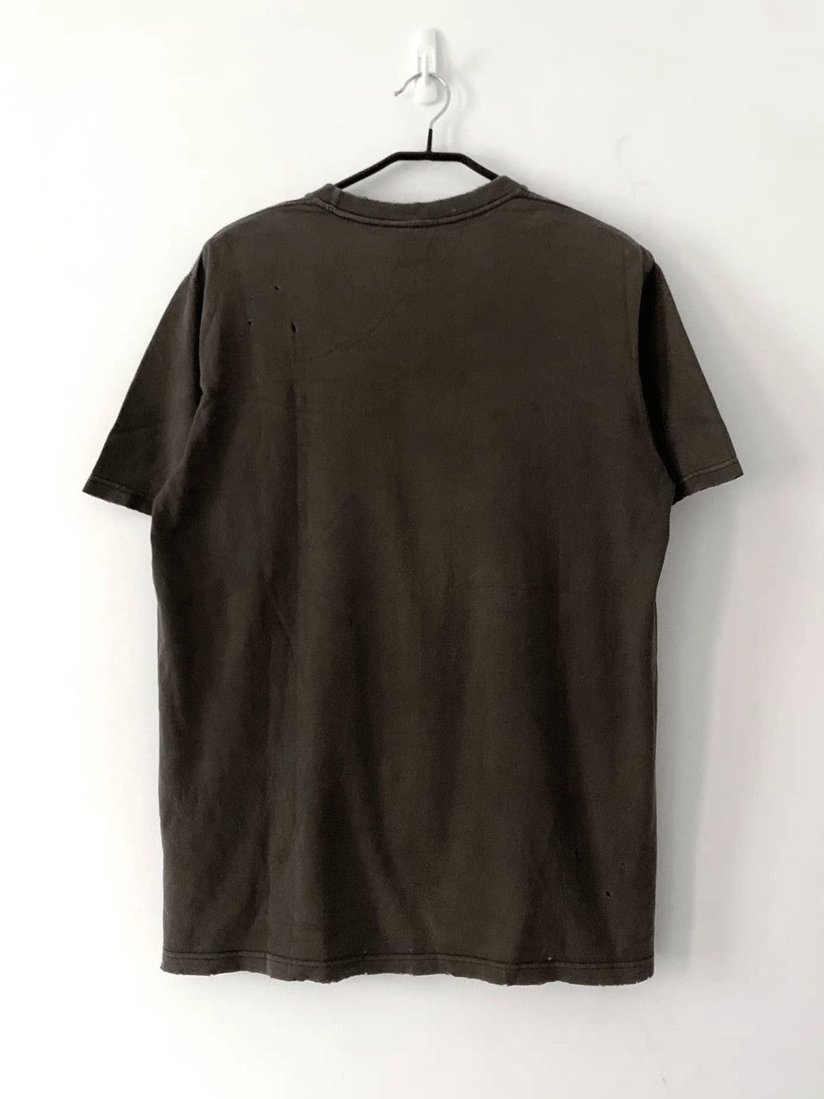 Number (N)ine Sz 4 Number Nine Logo Print Distressed Tee-2508 Size US XL / EU 56 / 4 - 2 Thumbnail