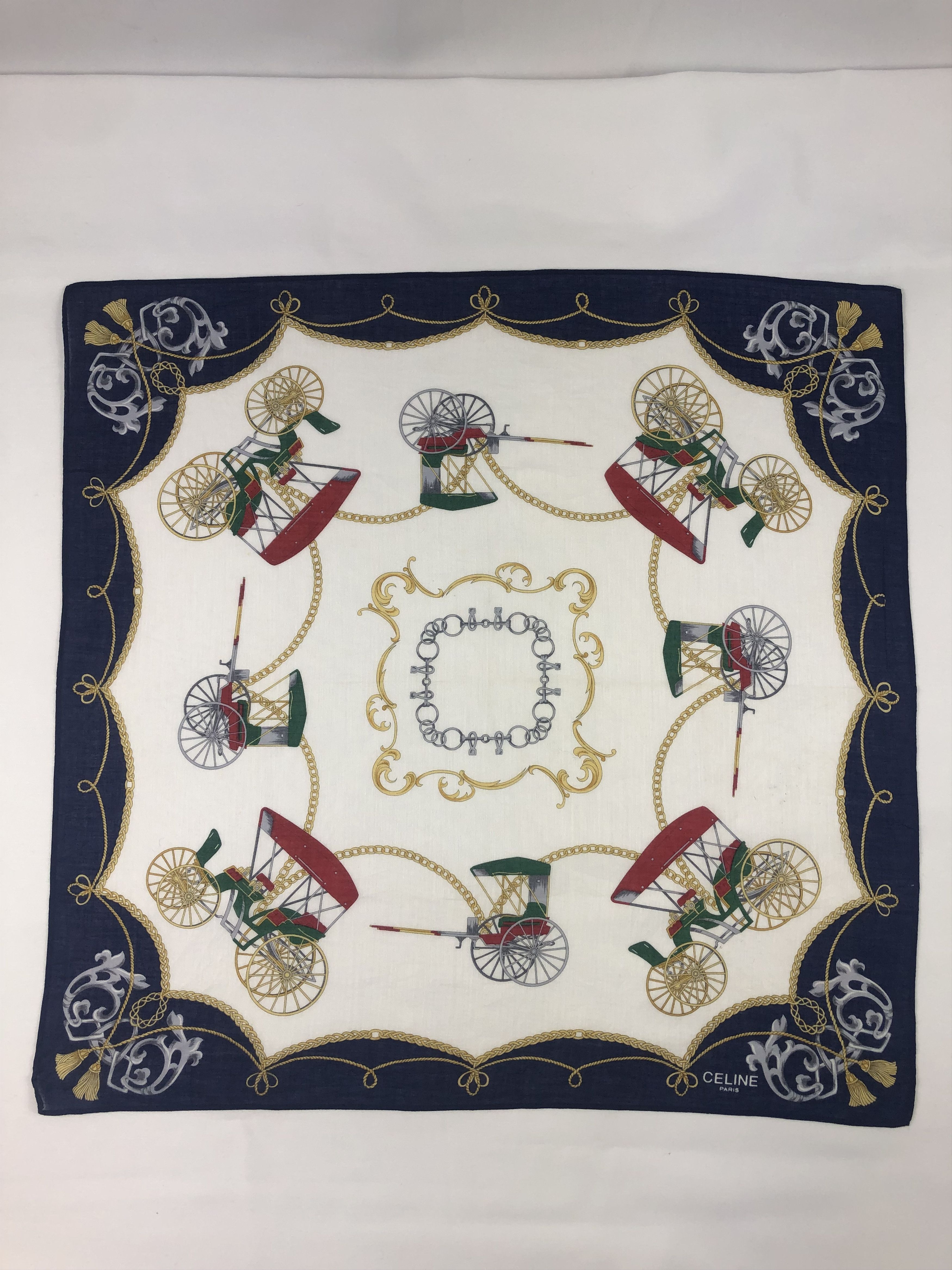 Celine Celine Handkerchief / Bandana / Neckerchief Size ONE SIZE - 3 Thumbnail