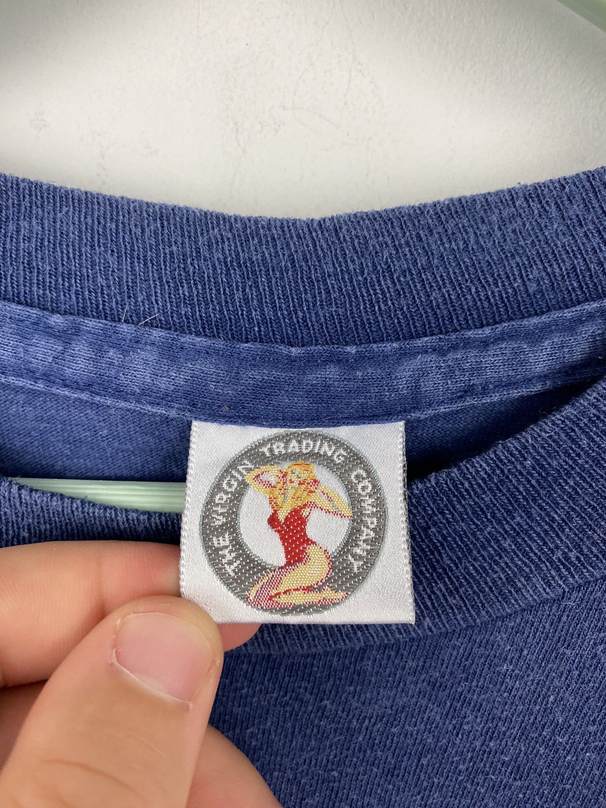 Band Tees Vintage 90s Fly Virgin Atlantic Princess Diana T Shirt Tee Size US XL / EU 56 / 4 - 8 Thumbnail