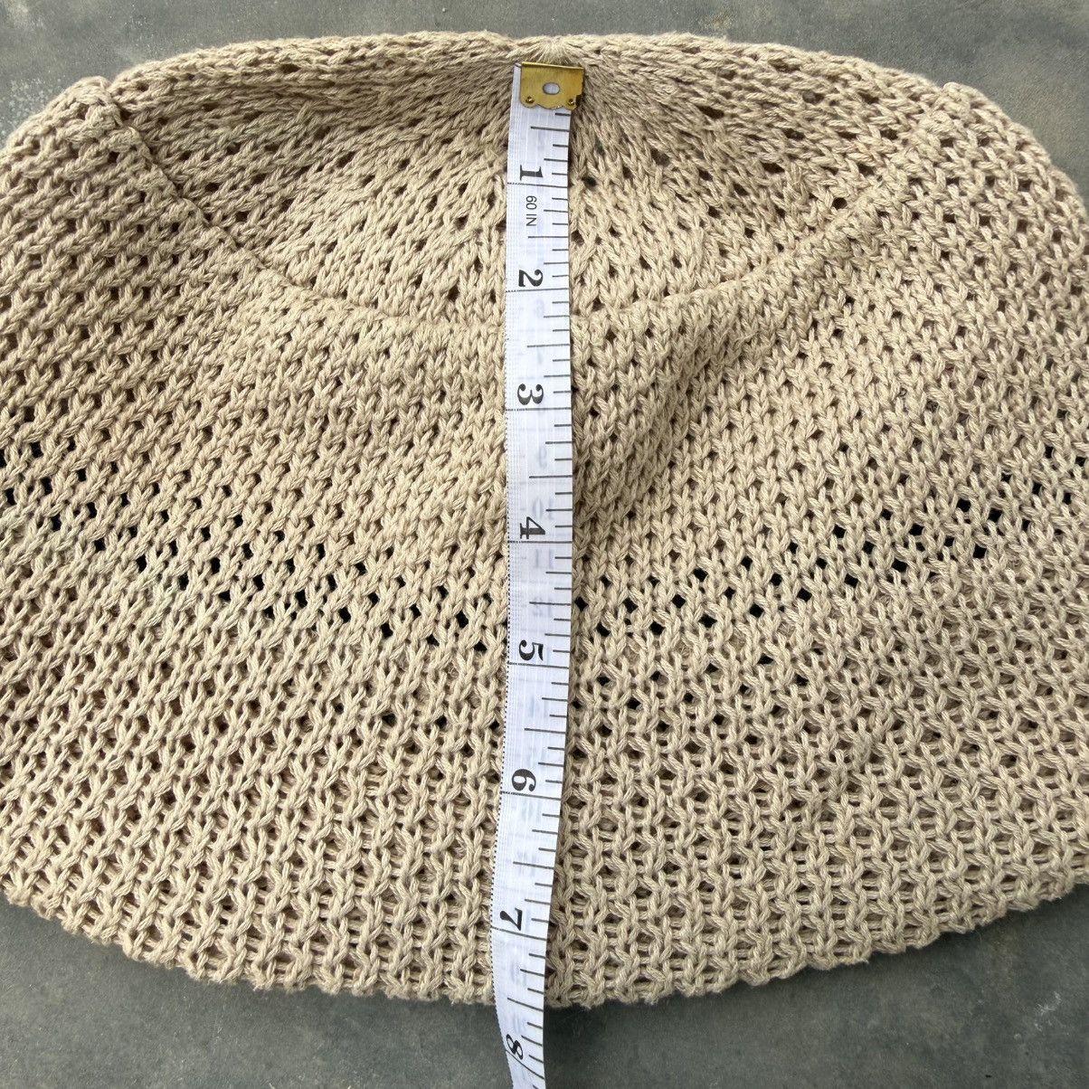 Katharine Hamnett London Katharine Hamnett Crochet Bucket Hat Size ONE SIZE - 6 Thumbnail