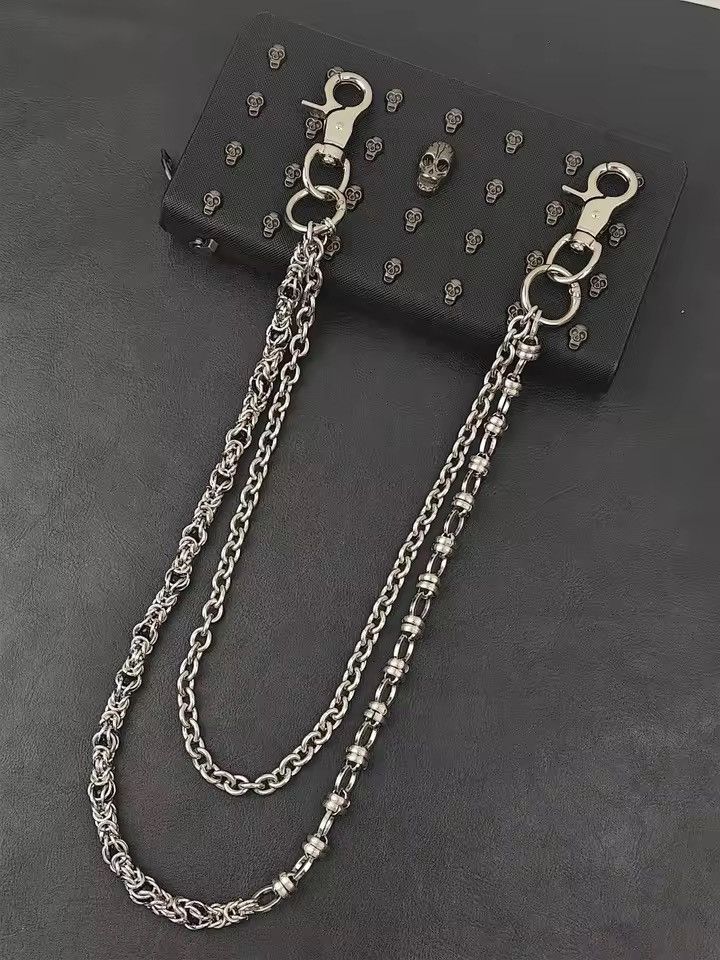 Other DIY Retro Keel Clamp Bead Double-Layer pant chain Size ONE SIZE - 2 Thumbnail