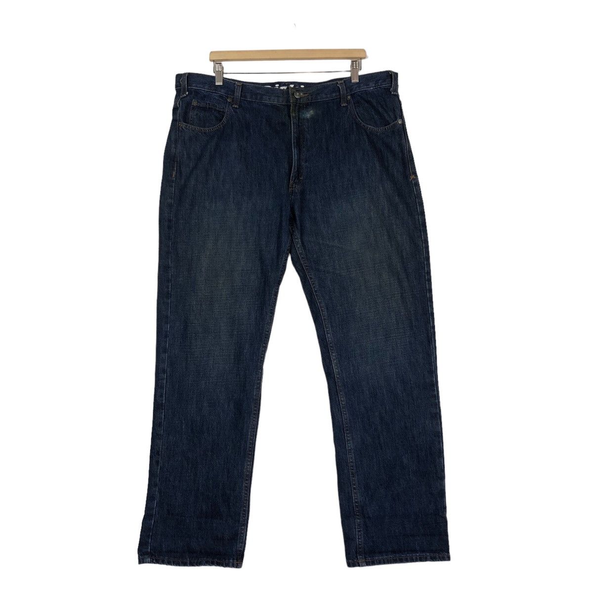Japanese Brand 🔥Vintage Work Denim Jeans Carpenter Dickies Usa Size US 41 - 1 Thumbnail