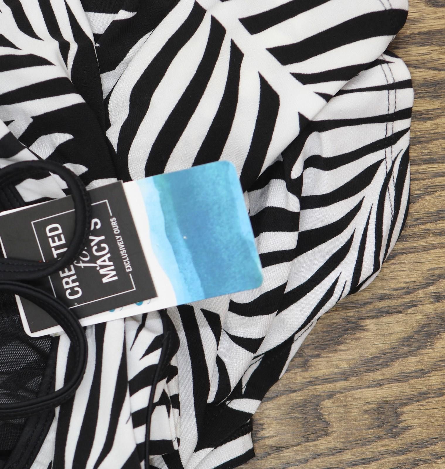 Other Swim Solutions Swim One Piece Leafing Matter Black White 12 Size ONE SIZE - 3 Thumbnail