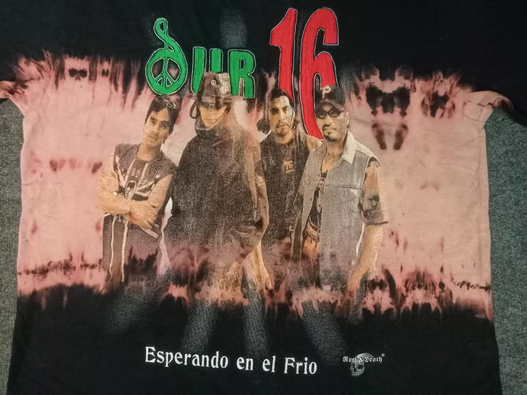 Band Tees Vintage Band Sur 16 Tour 02 Acid Wash Signature Embroidery Size US XL / EU 56 / 4 - 7 Thumbnail