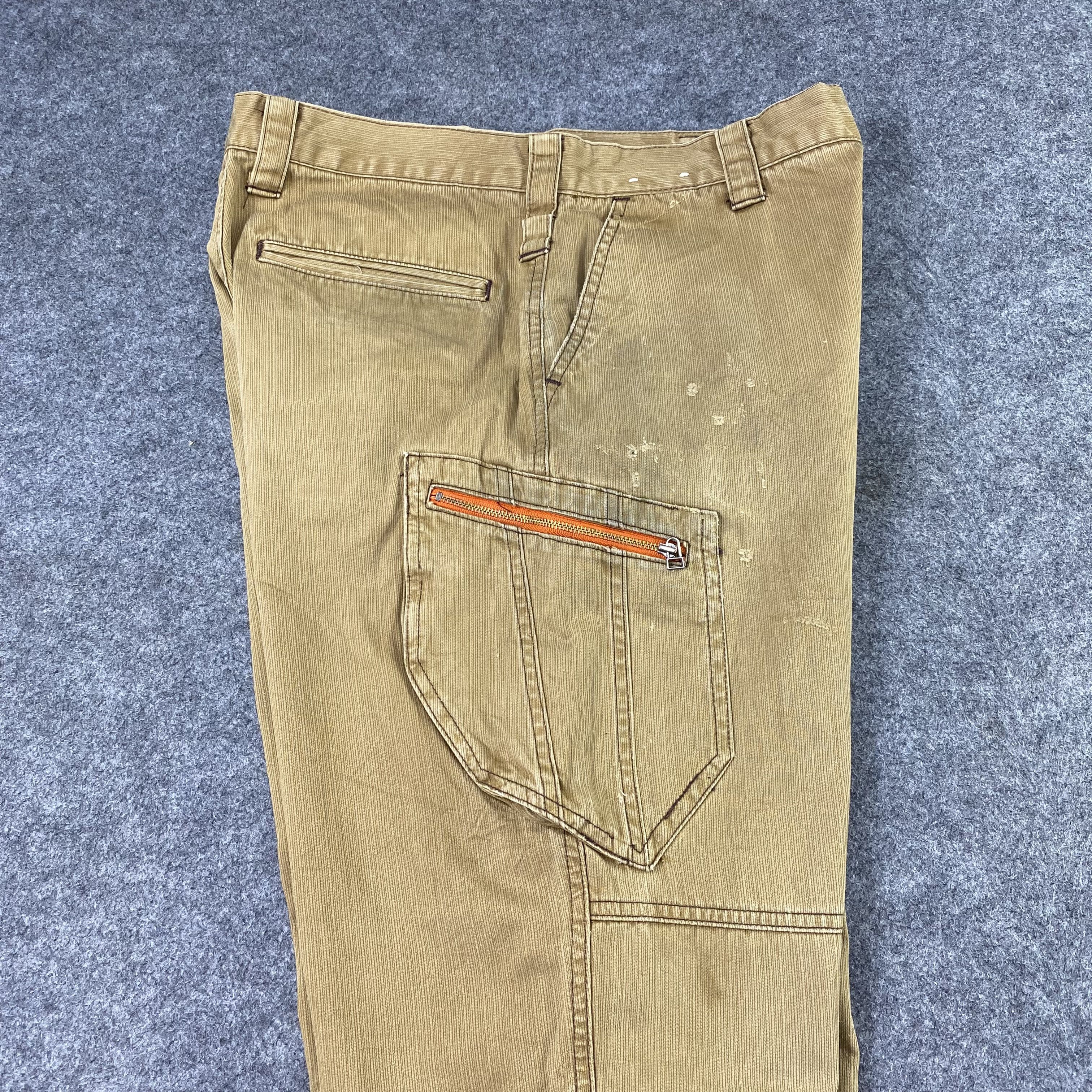 Japanese Brand Japanese Brand cargo pants - C034 Size US 31 - 6 Thumbnail