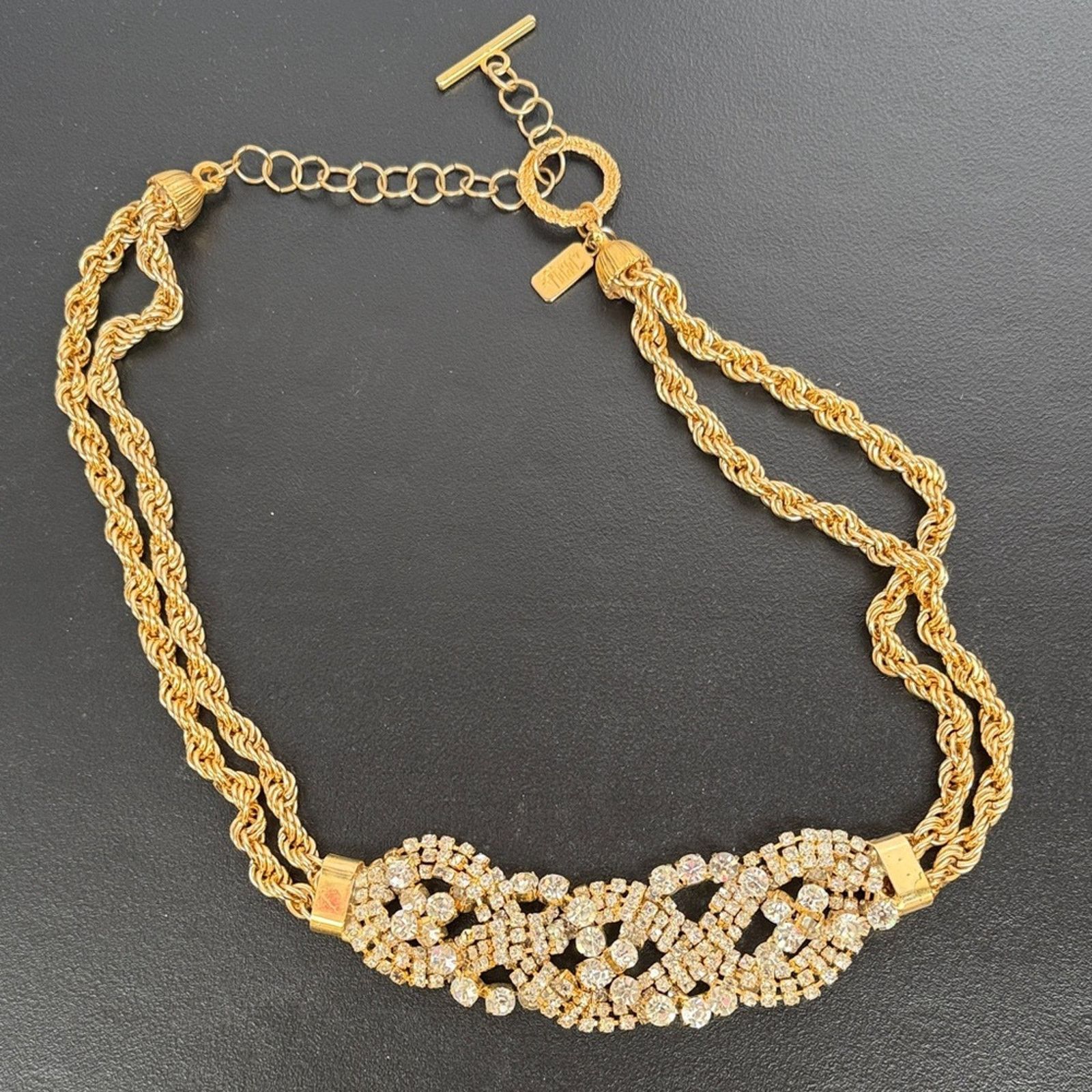 La Perla Vintage LA PERLA gold chain belt Size ONE SIZE - 1 Thumbnail