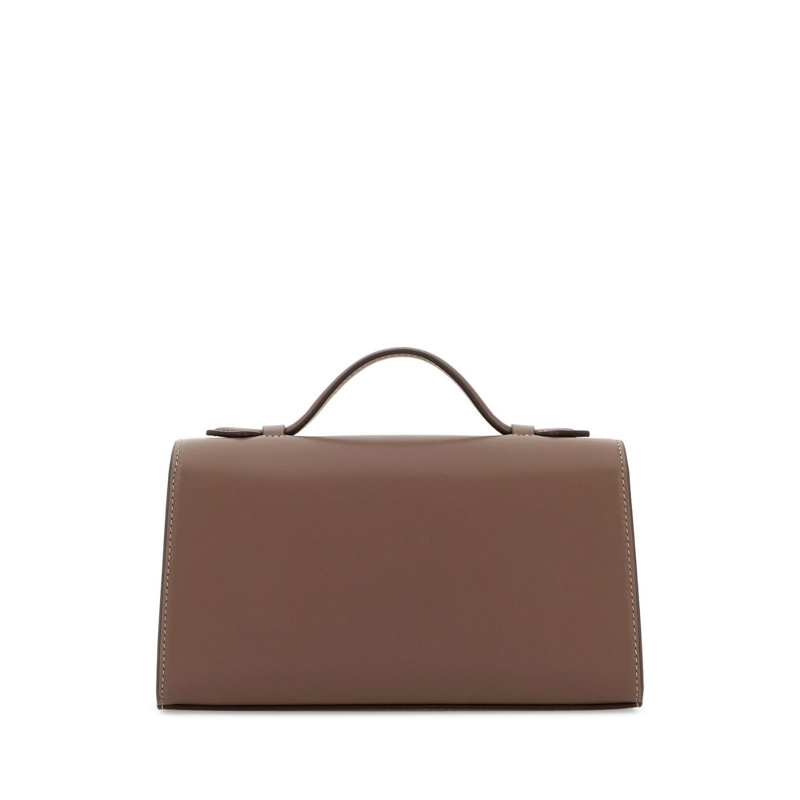 Savette SAVETTE Symmetry Brown Leather Top Handle Bag New And Authen Size ONE SIZE - 3 Thumbnail