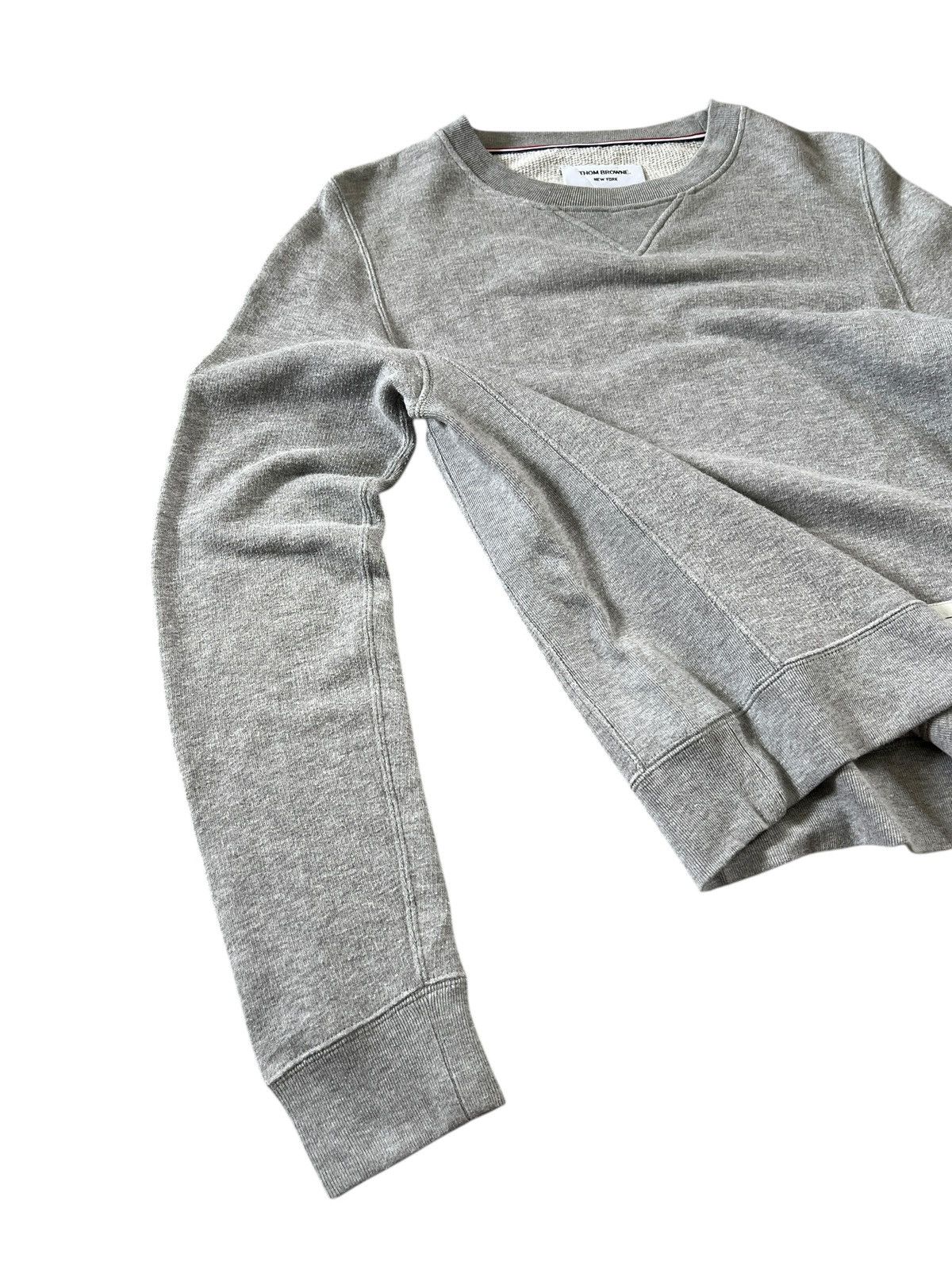 Thom Browne Thom Browne 4 Bar Classic Sweatshirt Size US XS / EU 42 / 0 - 6 Thumbnail