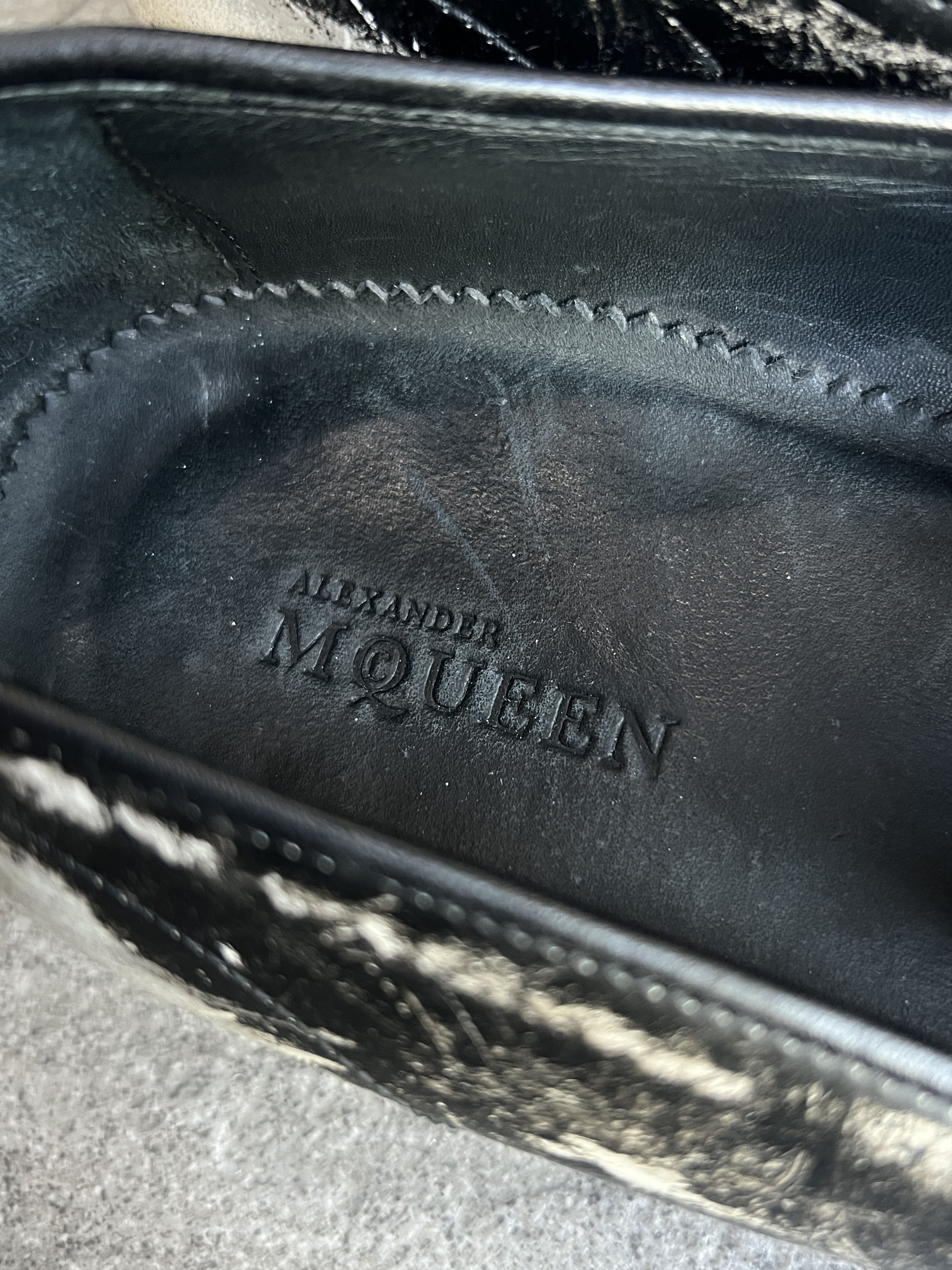 Alexander McQueen Alexander McQueen Skull Distressed Loafers EU41 Size US 8 / EU 41 - 10 Thumbnail