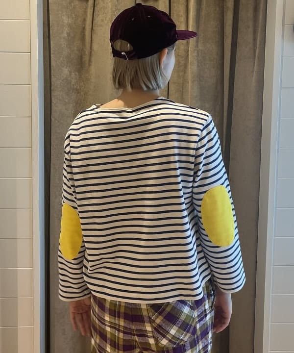 Beams Plus Beams Boy Y2K Stripe WP Longsleeve Shirt Size US S / EU 44-46 / 1 - 3 Thumbnail