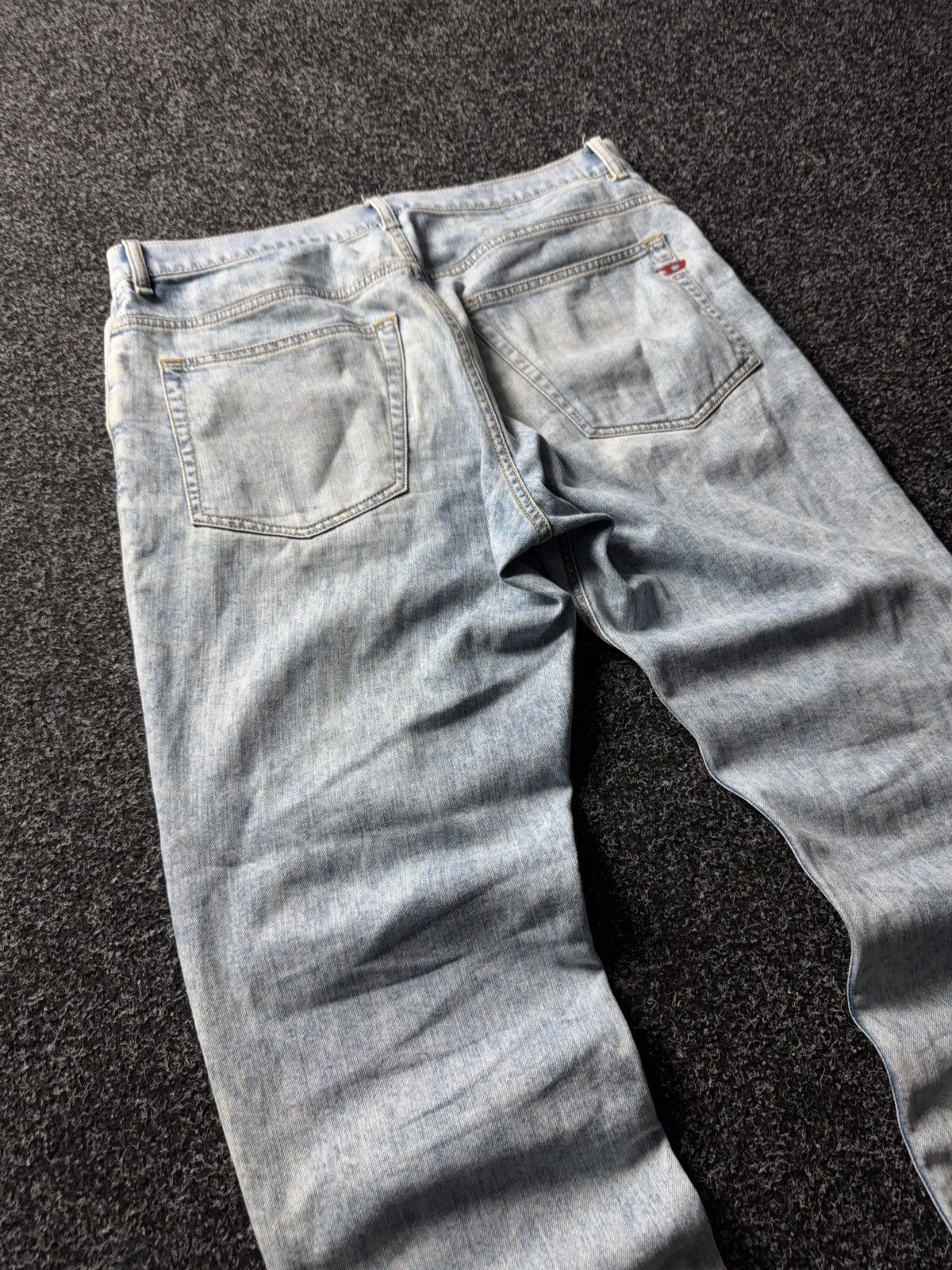 Diesel × Vintage Diesel Jeans Light Wash Y2K Style For Successful Living Size US 32 / EU 48 - 12 Thumbnail