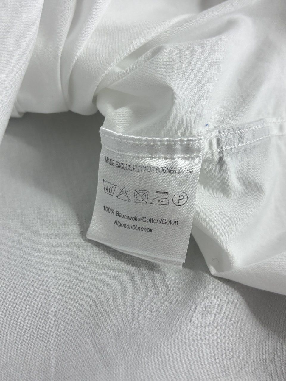 Bogner Vintage Bogner Jeans 2001 White Shirt Size US S / EU 44-46 / 1 - 19 Thumbnail