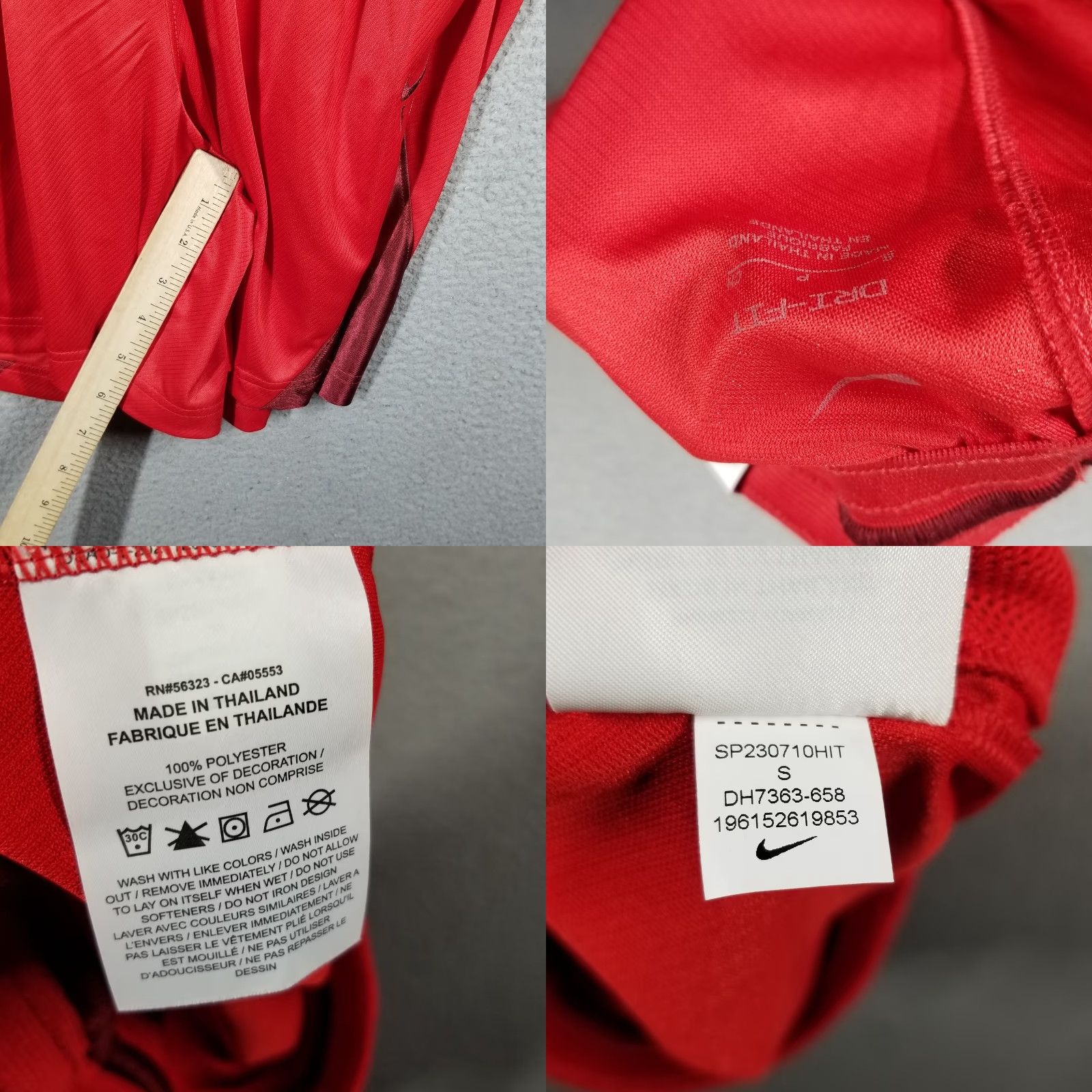 Nike Nike Dri-FIT iSoFly Women's Basketball Shorts Size S DH7363 Red Loose Fit Size 28" / US 6 / IT 42 - 8 Thumbnail