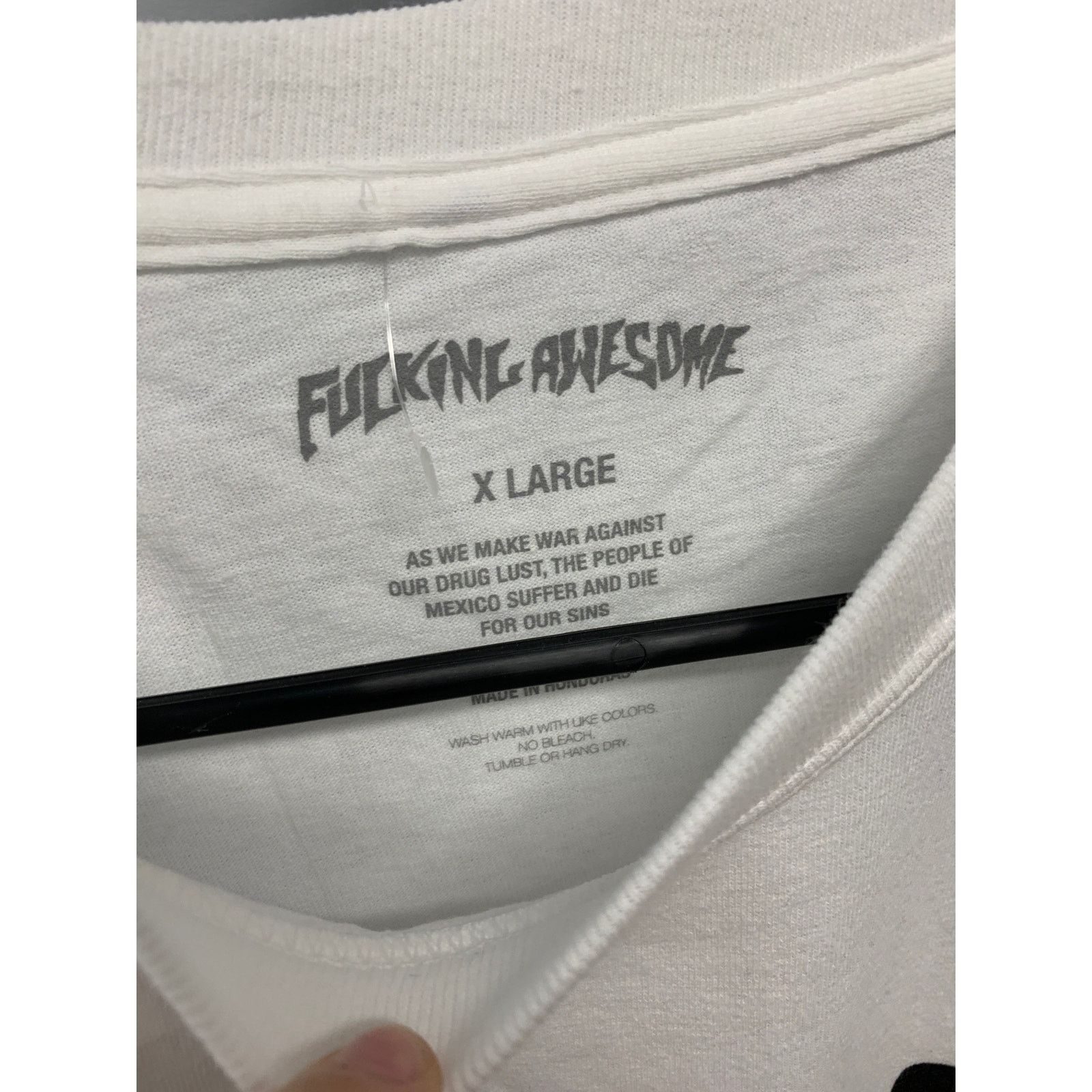 Fucking Awesome F*cking Awesome X Independent White Teeth Tee Size XLarge Size US XL / EU 56 / 4 - 3 Thumbnail