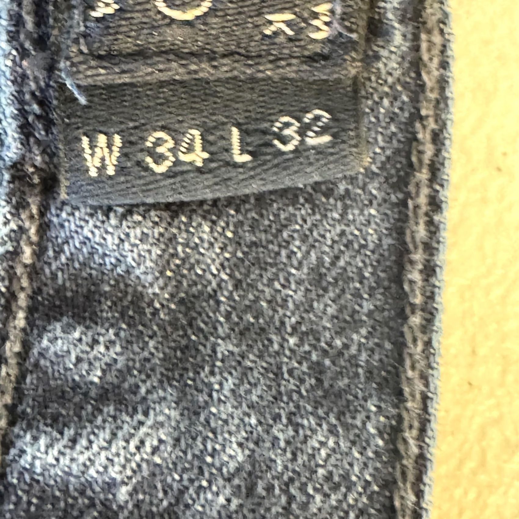 Lucky Brand Lucky Brand Jeans Mens 34x32 Blue 1 Authentic Skinny Whiskered Denim Pants Jeans Size US 34 / EU 50 - 6 Thumbnail