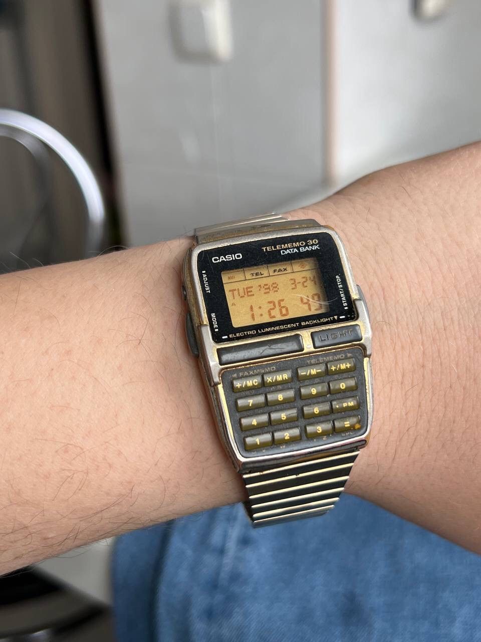 Casio × Japanese Brand RETRO CASIO DATABANK TELEMEMO 30 CALCULATOR SUPER RARE 90s Size ONE SIZE - 2 Thumbnail