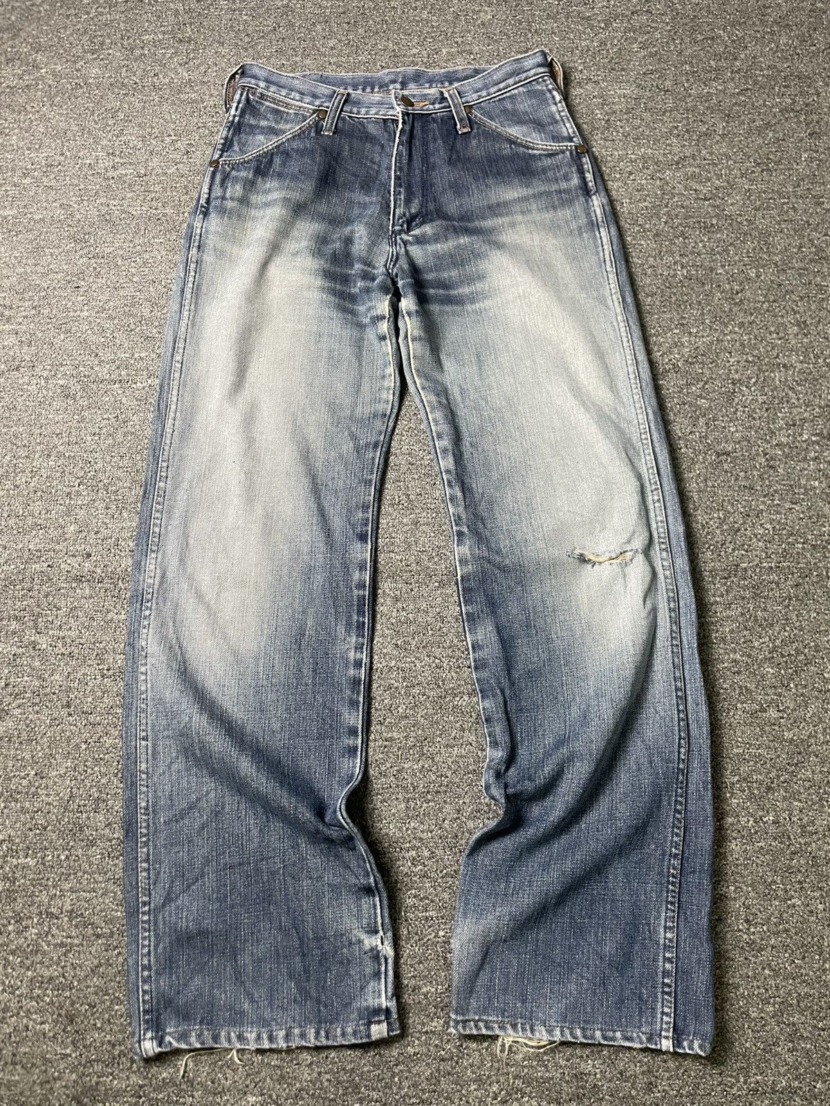 Japanese Brand × Vintage × Wrangler Vintage WRANGLER Relaxed Straight Jeans (91) Size US 28 / EU 44 - 1 Thumbnail