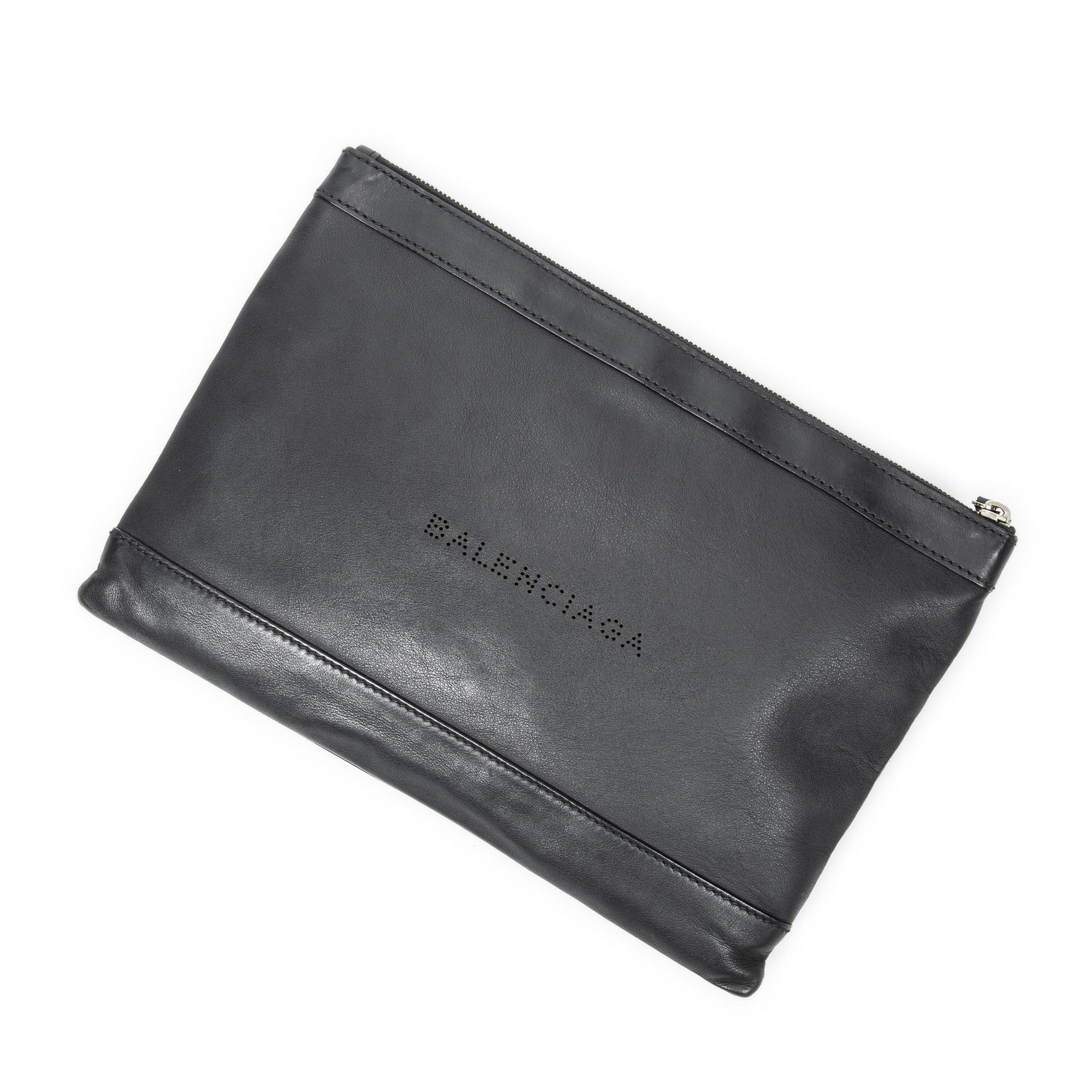 Balenciaga M Navy Clip Pouch Size ONE SIZE - 1 Thumbnail