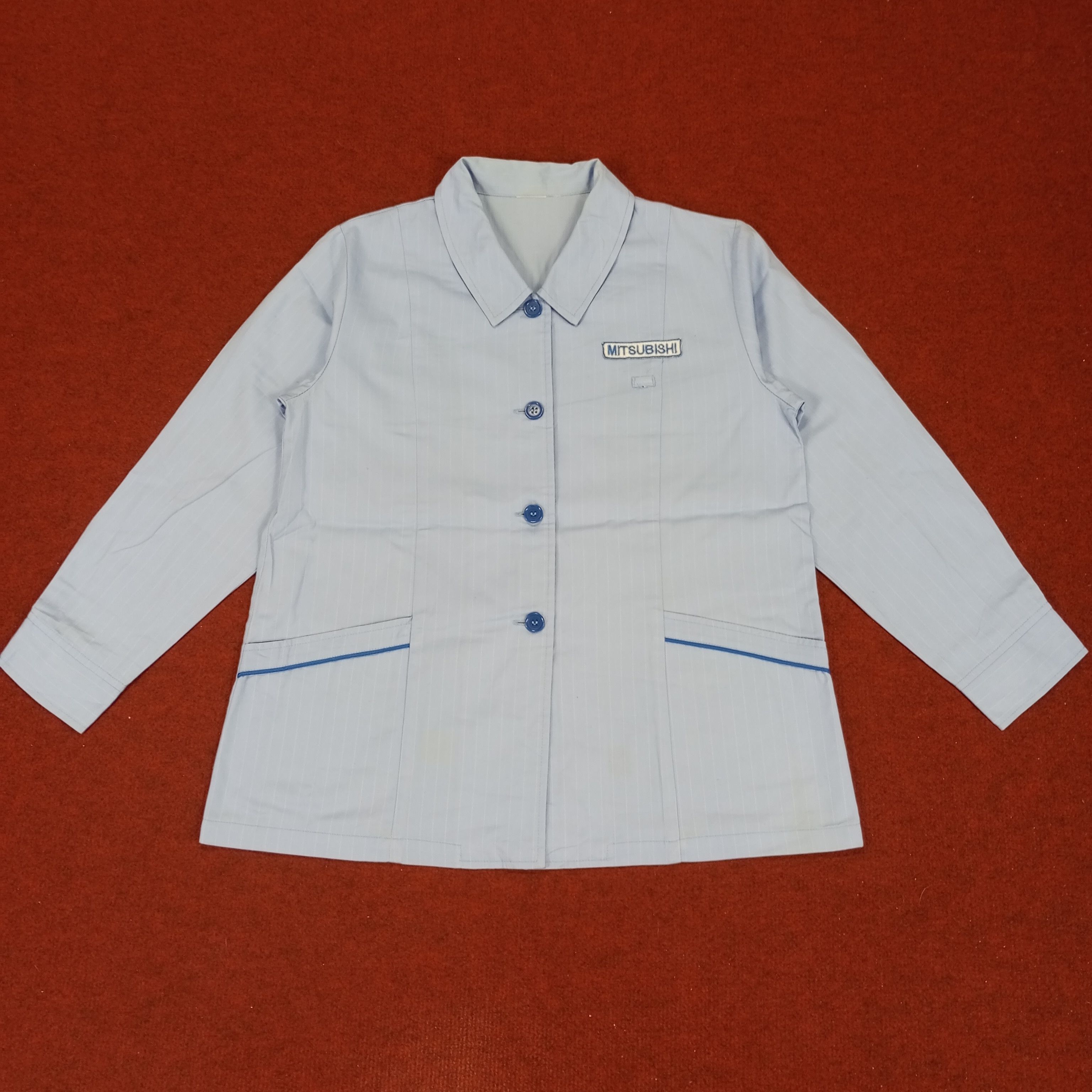 Japanese Brand × Vintage Mitsubishi Ralli Art Workwear Style Custom Jacket Size US S / EU 44-46 / 1 - 3 Thumbnail
