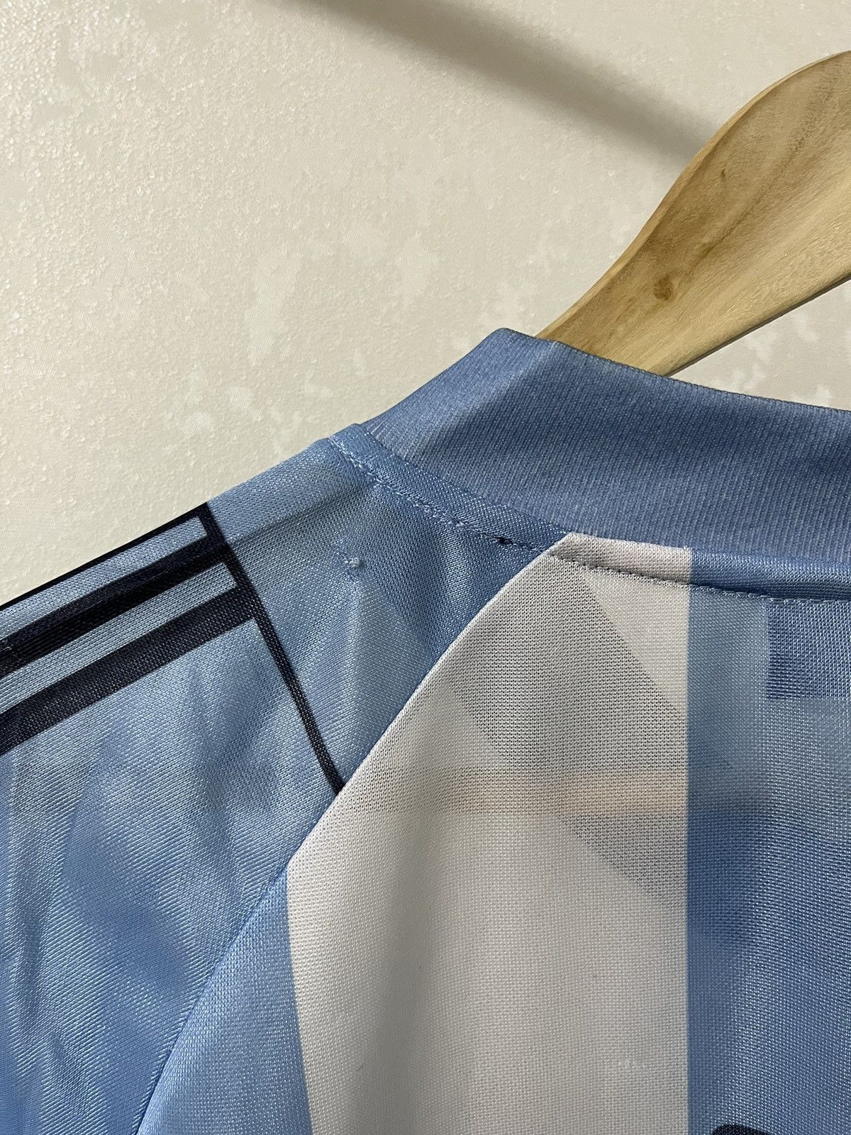 Vintage Argentina Vintage #7 Saviola Blokecore Soccer Jersey Size US XL / EU 56 / 4 - 8 Thumbnail