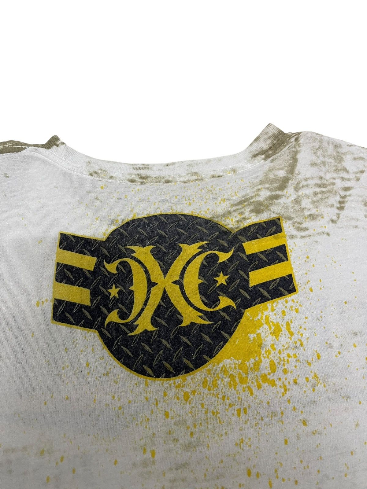 Affliction Y2K Xtreme Couture “Honor & Power” Skull Wings Grunge Tee Size US L / EU 52-54 / 3 - 5 Thumbnail