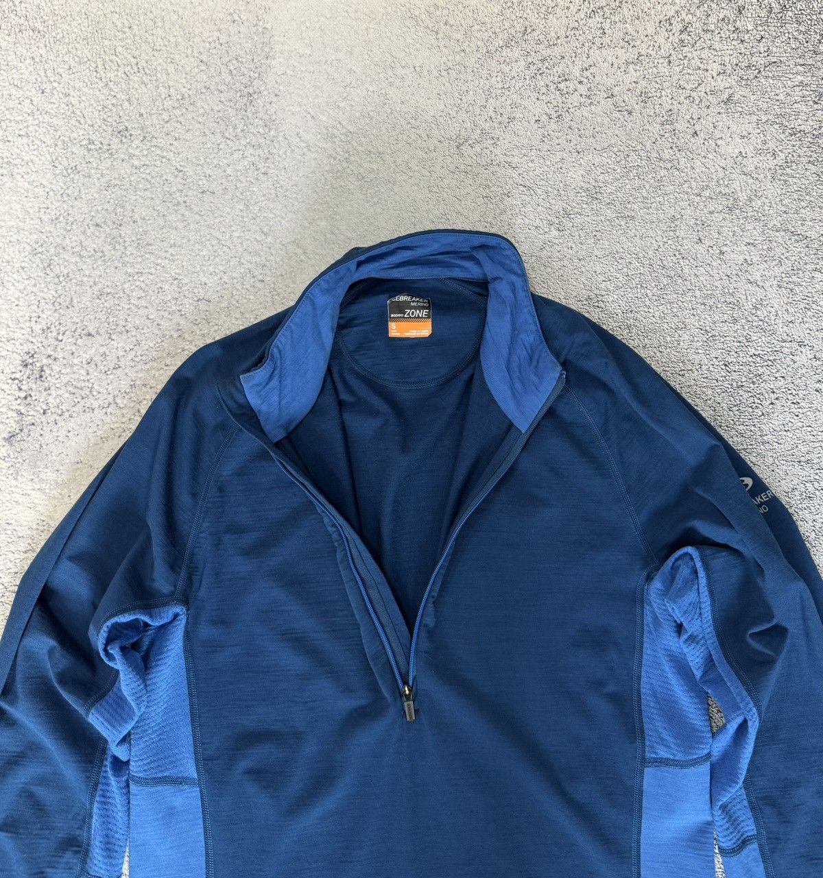 Icebreaker Icebreaker Merino Bodyfit Zone 1/4 Zip Base Layer MenS Wool Size US S / EU 44-46 / 1 - 9 Thumbnail