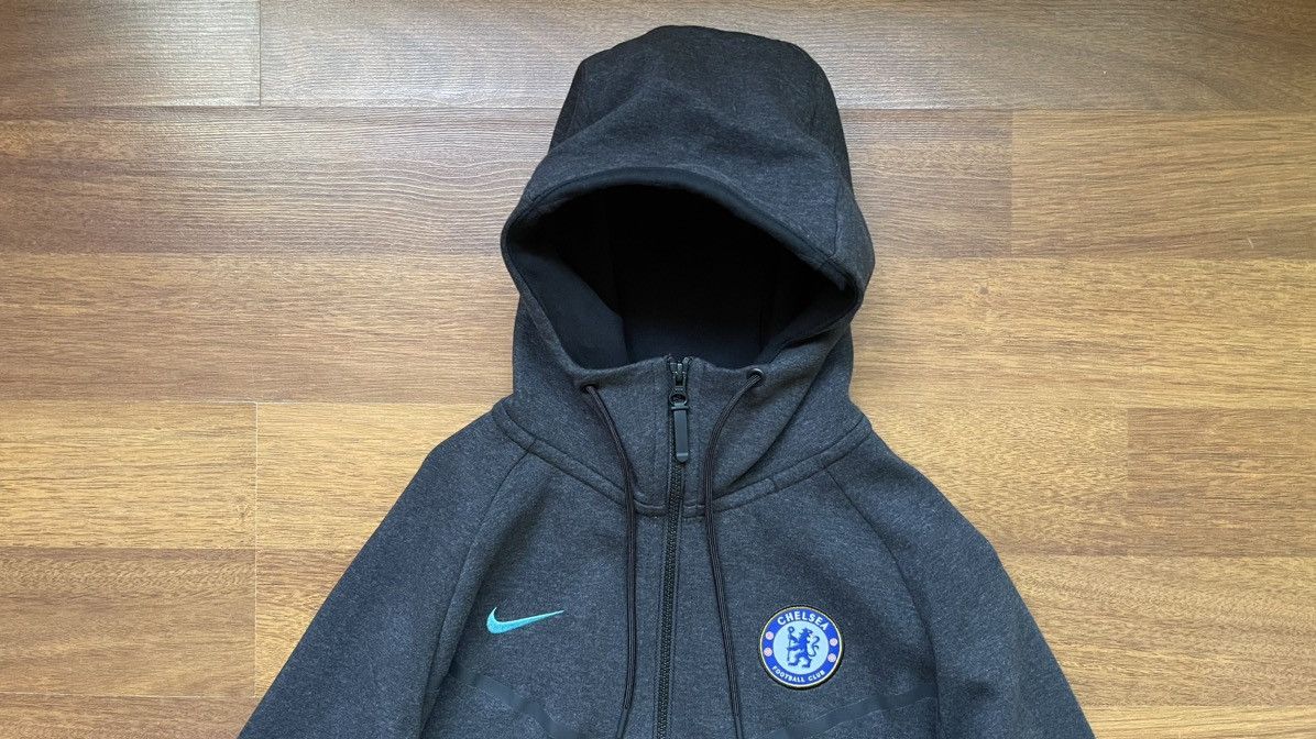 Nike × Vintage CHELSEA NIKE NSW 2017/2018 TECH FLEECE WINDRUNNER JACKET Size US M / EU 48-50 / 2 - 2 Thumbnail
