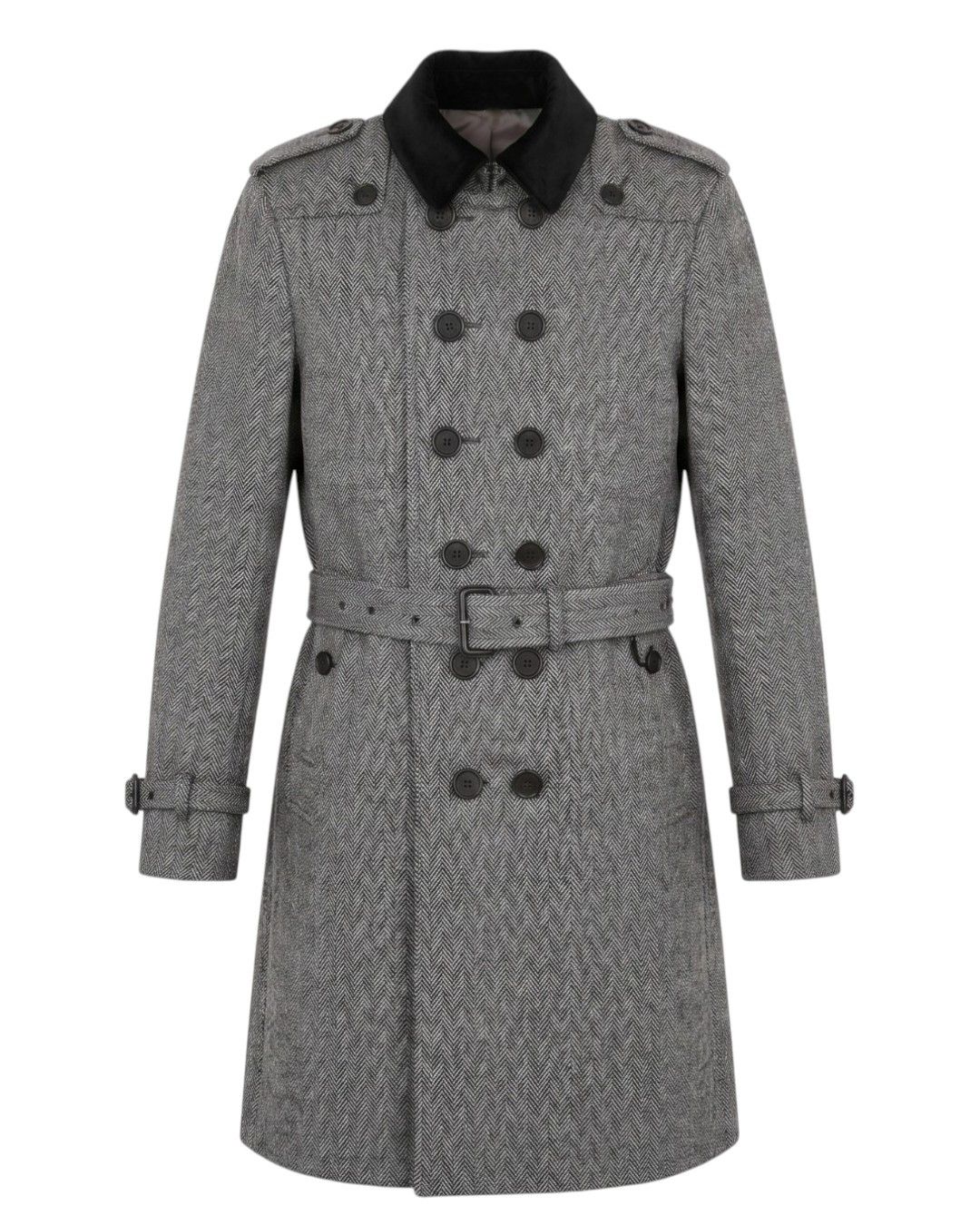 Burberry Prorsum F/W 2011 RUNWAY WOOL TRENCH COAT Size US S / EU 44-46 / 1 - 2 Thumbnail