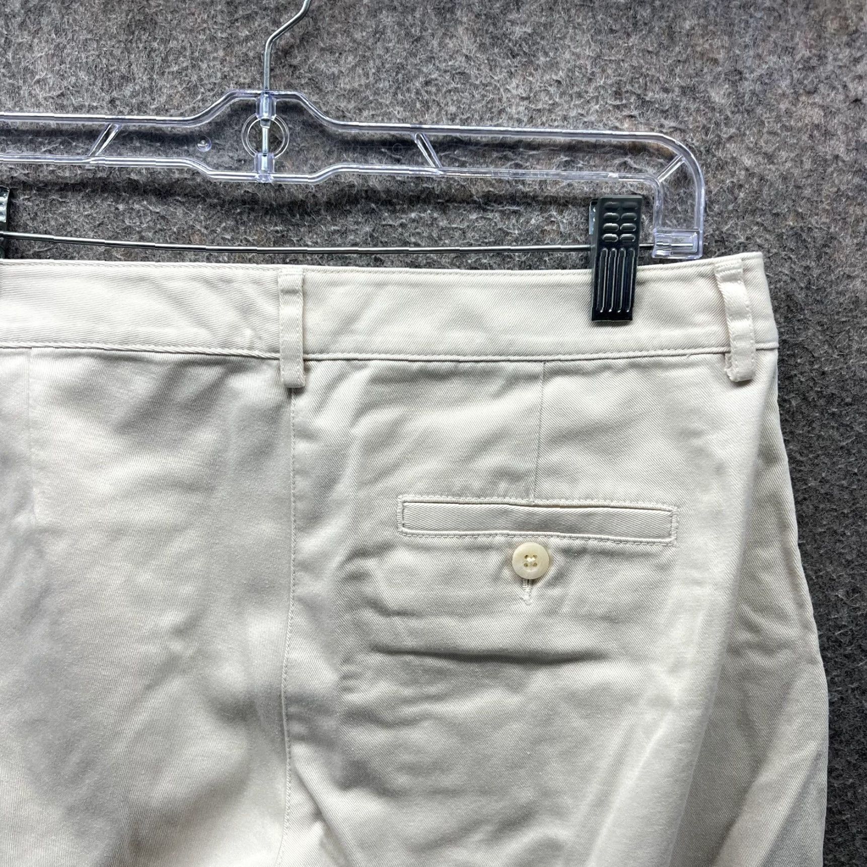 Vintage LL Bean Pants Womens 6 Khaki Favorite Fit Chino Straight Leg Cotton Casual Pockets Zip Back Welt Mens Womens Girls Boys Size 28" / US 6 / IT 42 - 6 Thumbnail
