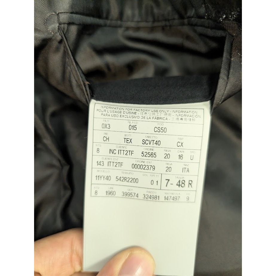 Tom Ford o1rshd1 Blazer Jacket in Dark Brown Size US M / EU 48-50 / 2 - 20 Thumbnail