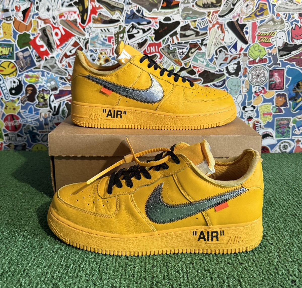 Nike The Shoe Surgeon Nike Air Force 1 Low Veg Tan Moccasin Sz 