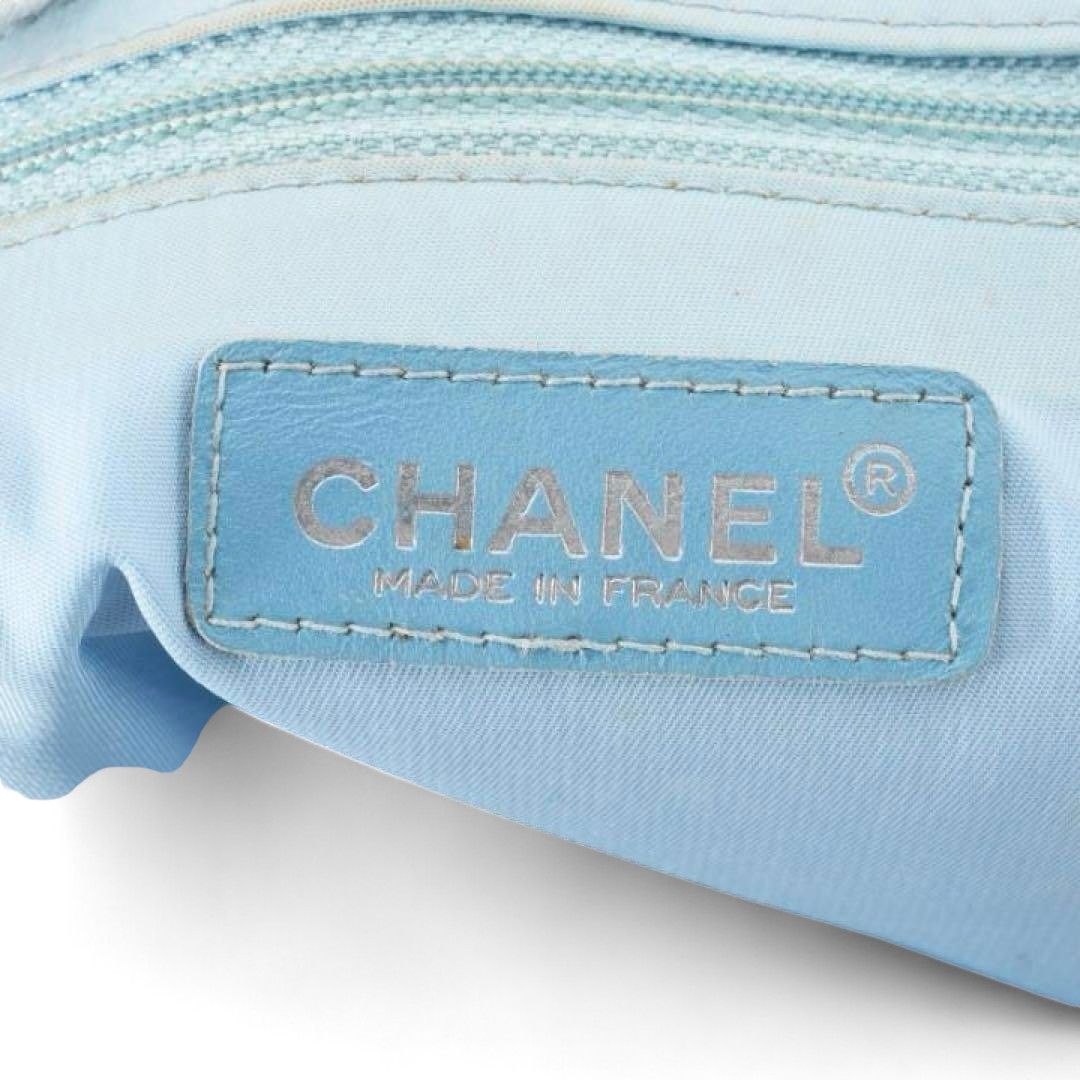Chanel Chanel - Coco Light Blue Monogram Handbag Shoulder Bag Size ONE SIZE - 5 Thumbnail