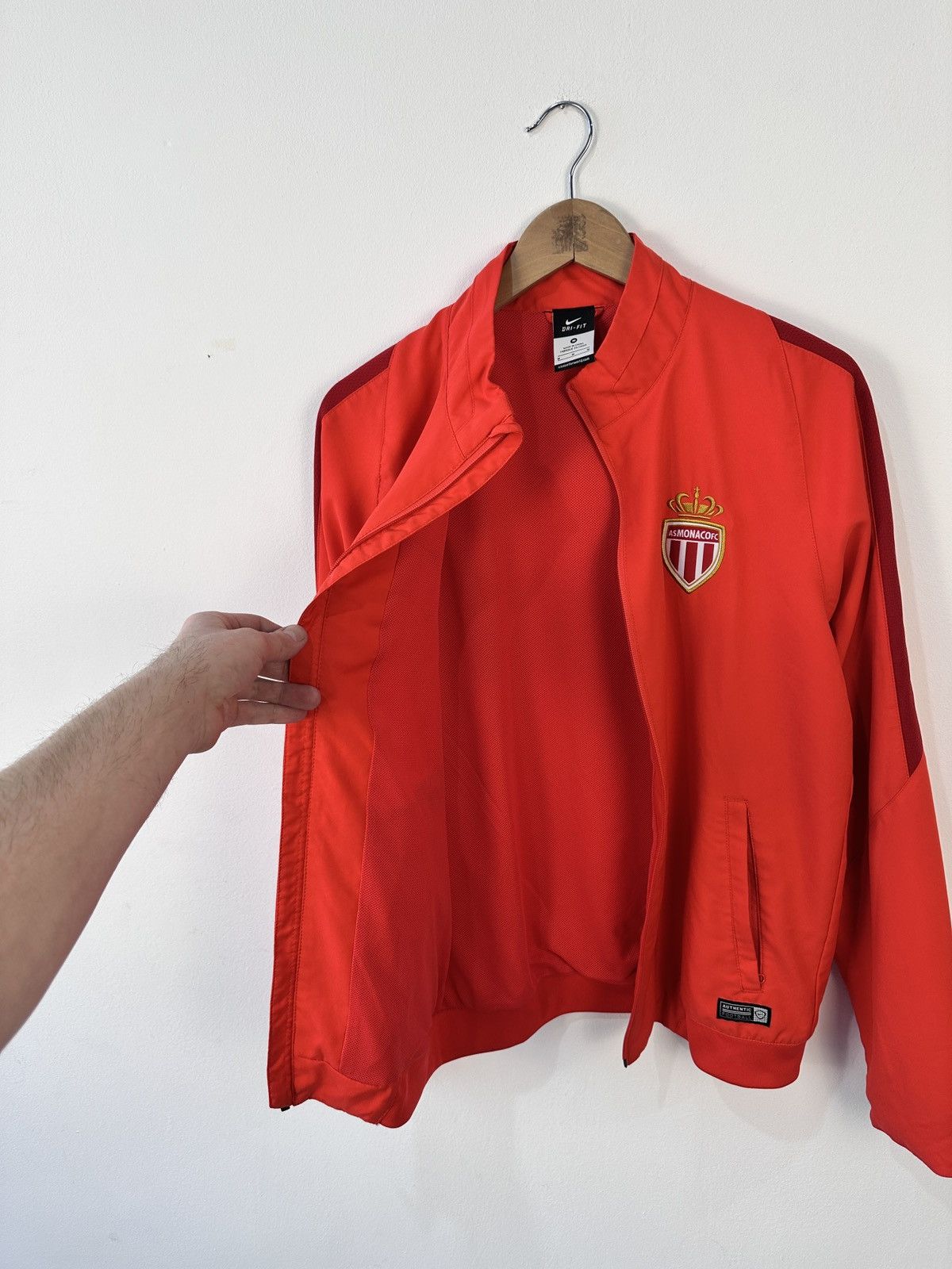 Nike AS Monaco Nike Drill Jacket Training Top 2016 Size M Soccer Size US M / EU 48-50 / 2 - 10 Thumbnail
