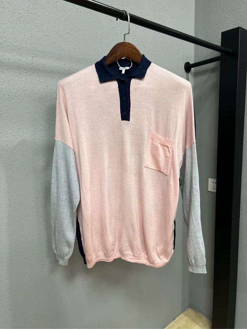 Loewe Loewe Pieced four-color sweater Size XS / US 0-2 / IT 36-38 - 1 Thumbnail