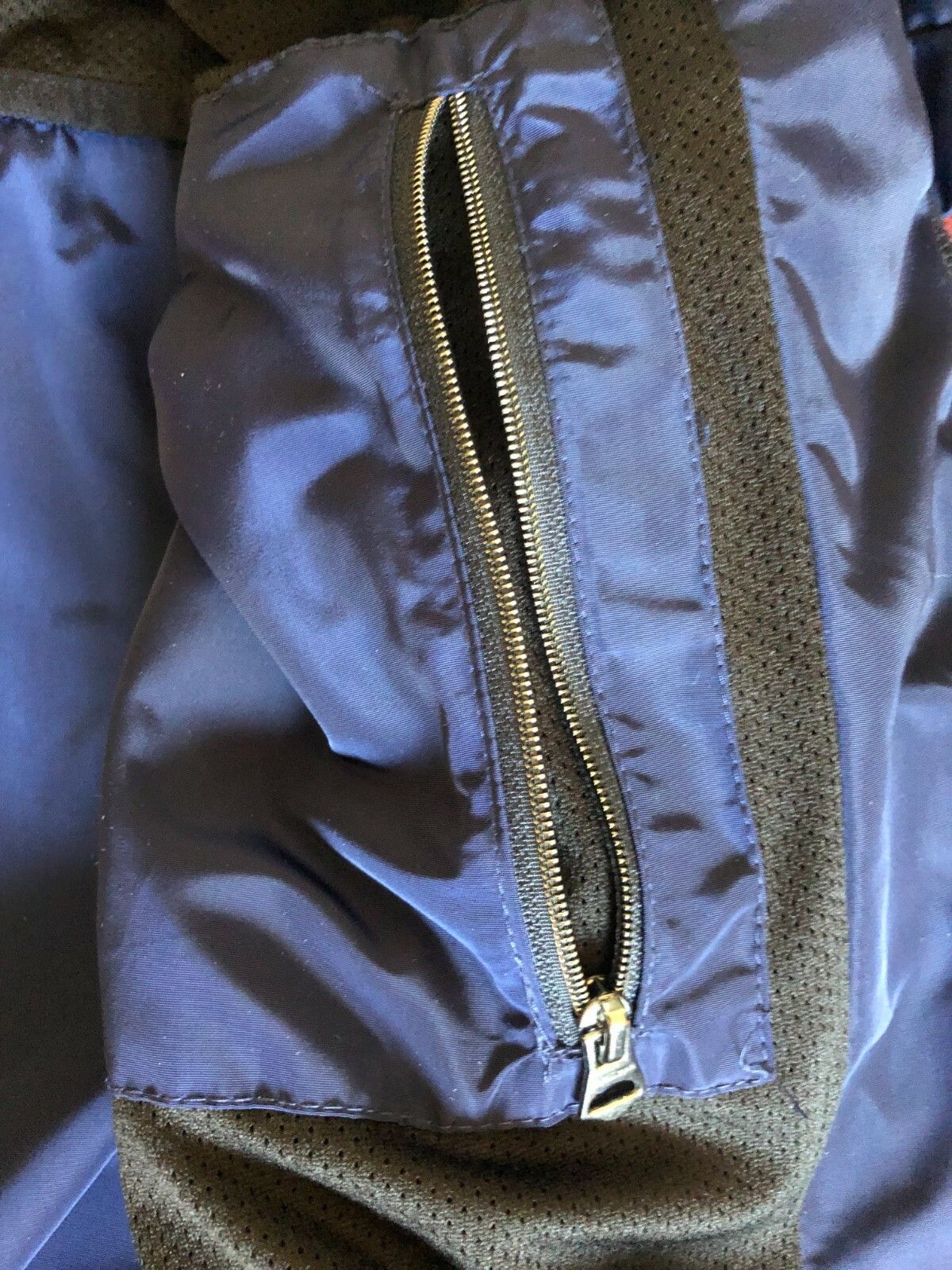 Zara Zara Man Navy Zip Hooded Bomber Nylon Lined Jacket M EU Size US M / EU 48-50 / 2 - 7 Thumbnail
