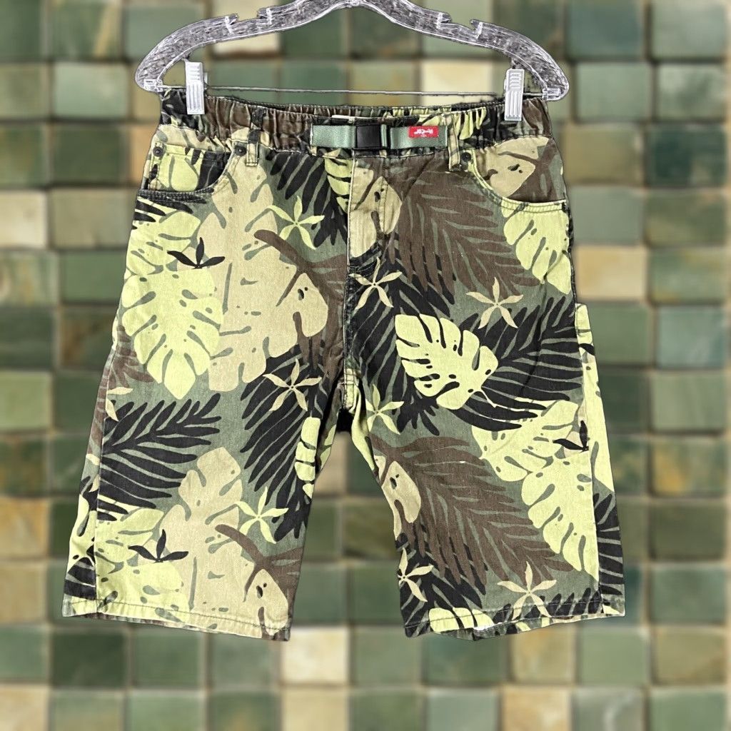 Levi's Levi's Cargo Shorts Men’s Green Palm Leaf 30 Men's Adult Regular Size Size US 30 / EU 46 - 1 Thumbnail